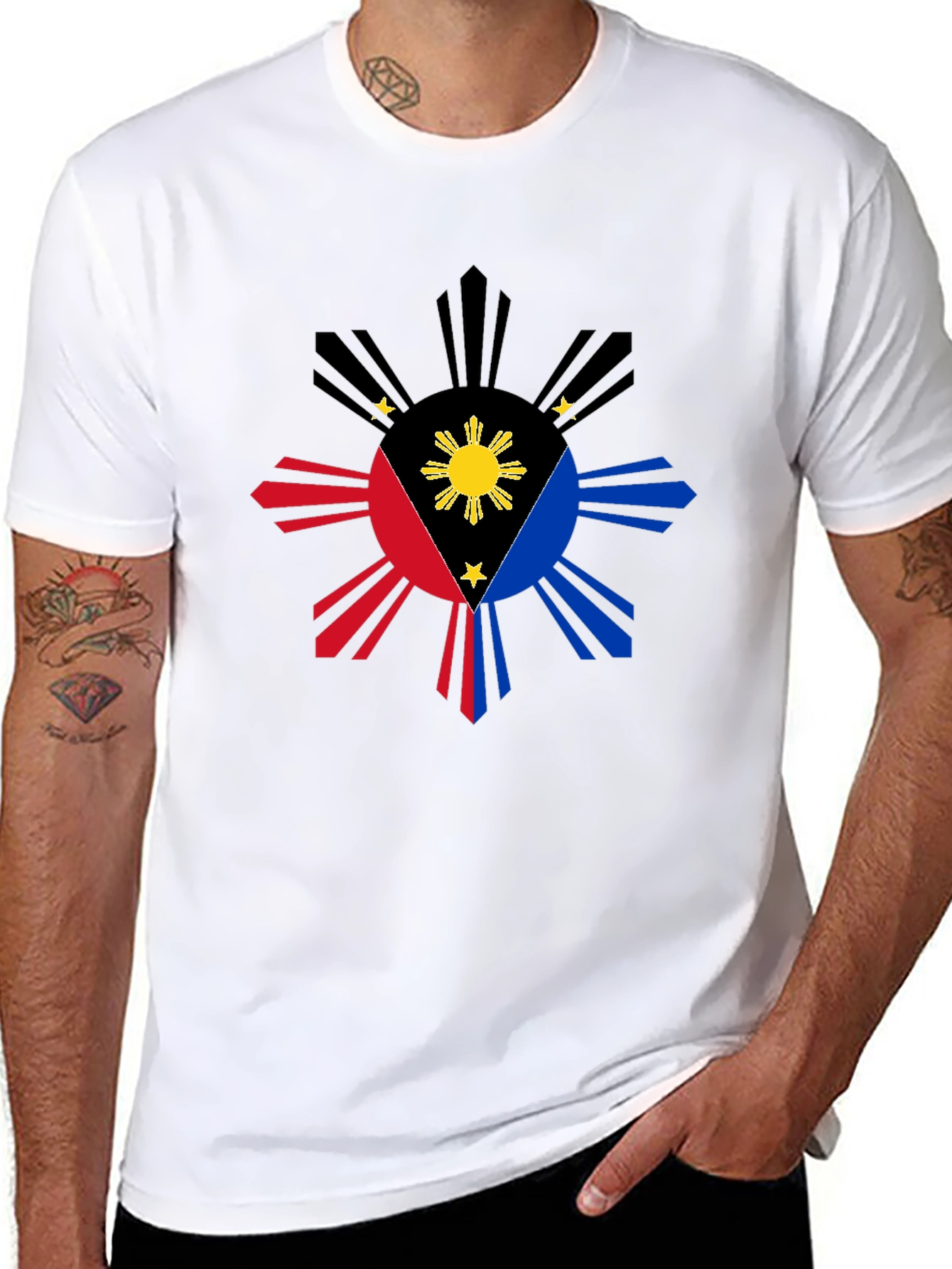 Filipino Pride Black T-Shirt