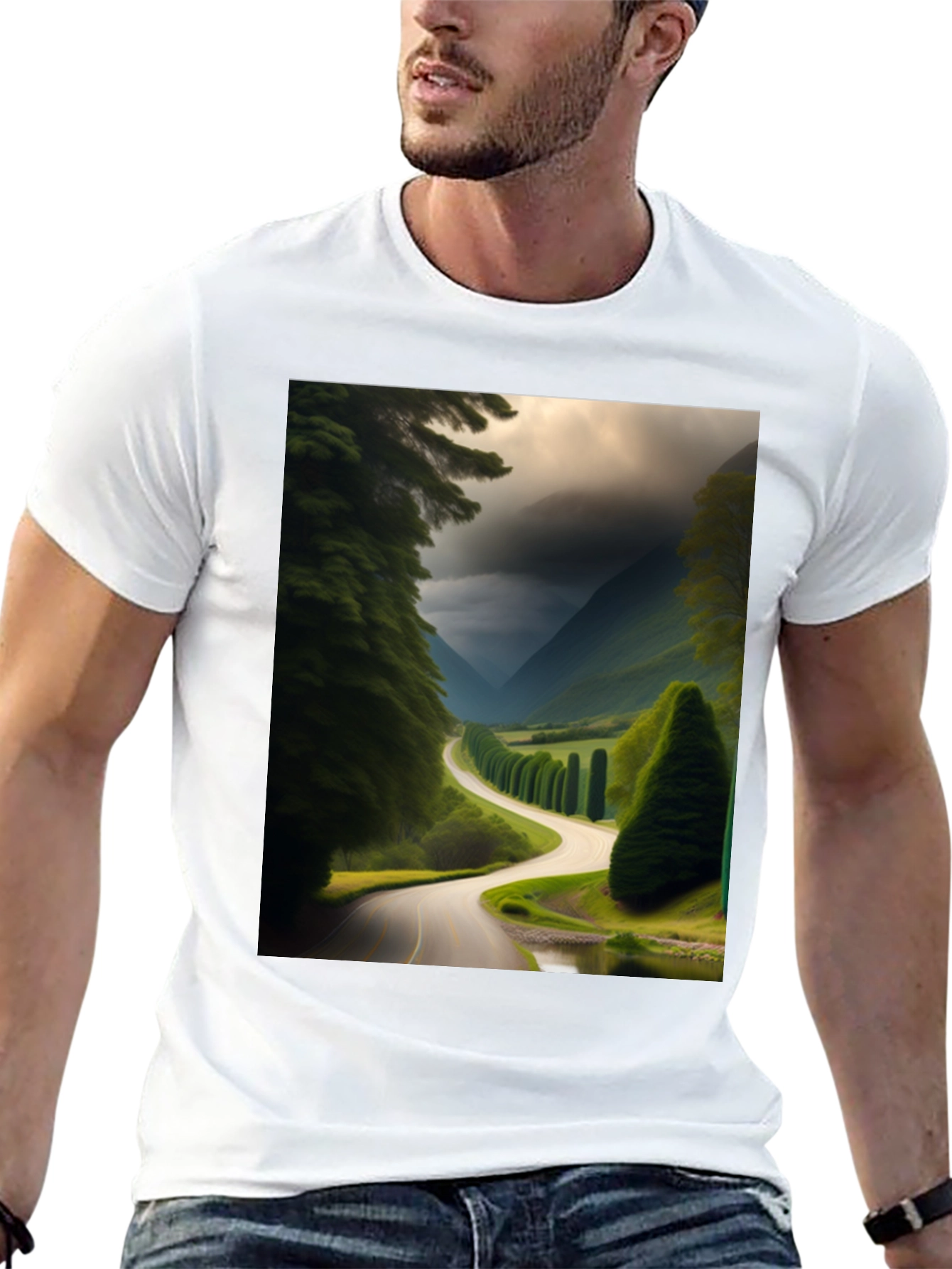 Road to Scenic View T-Shirt