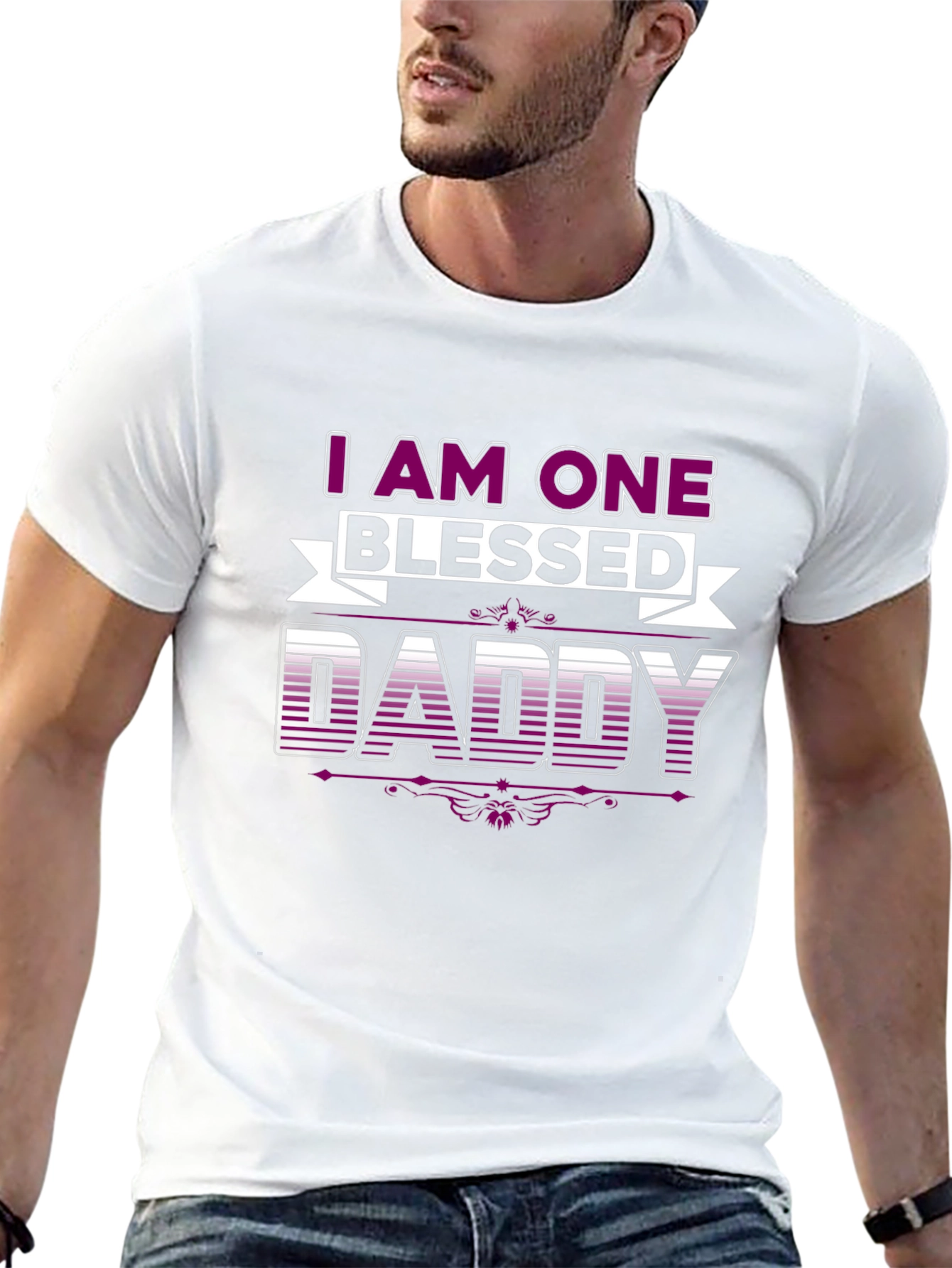 Blessed Daddy Graphic T-Shirt