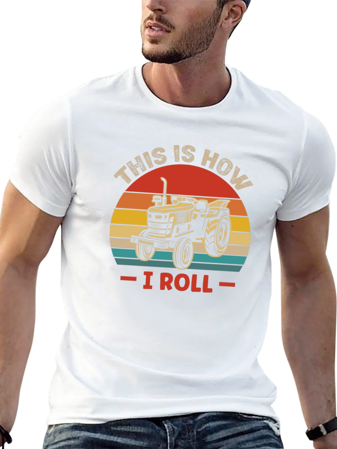 This is How I Roll Tractor T-Shirt