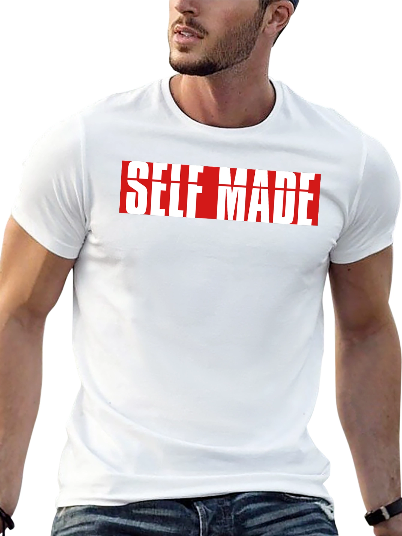 Self Made Graphic Tee - Mens Black T-Shirt