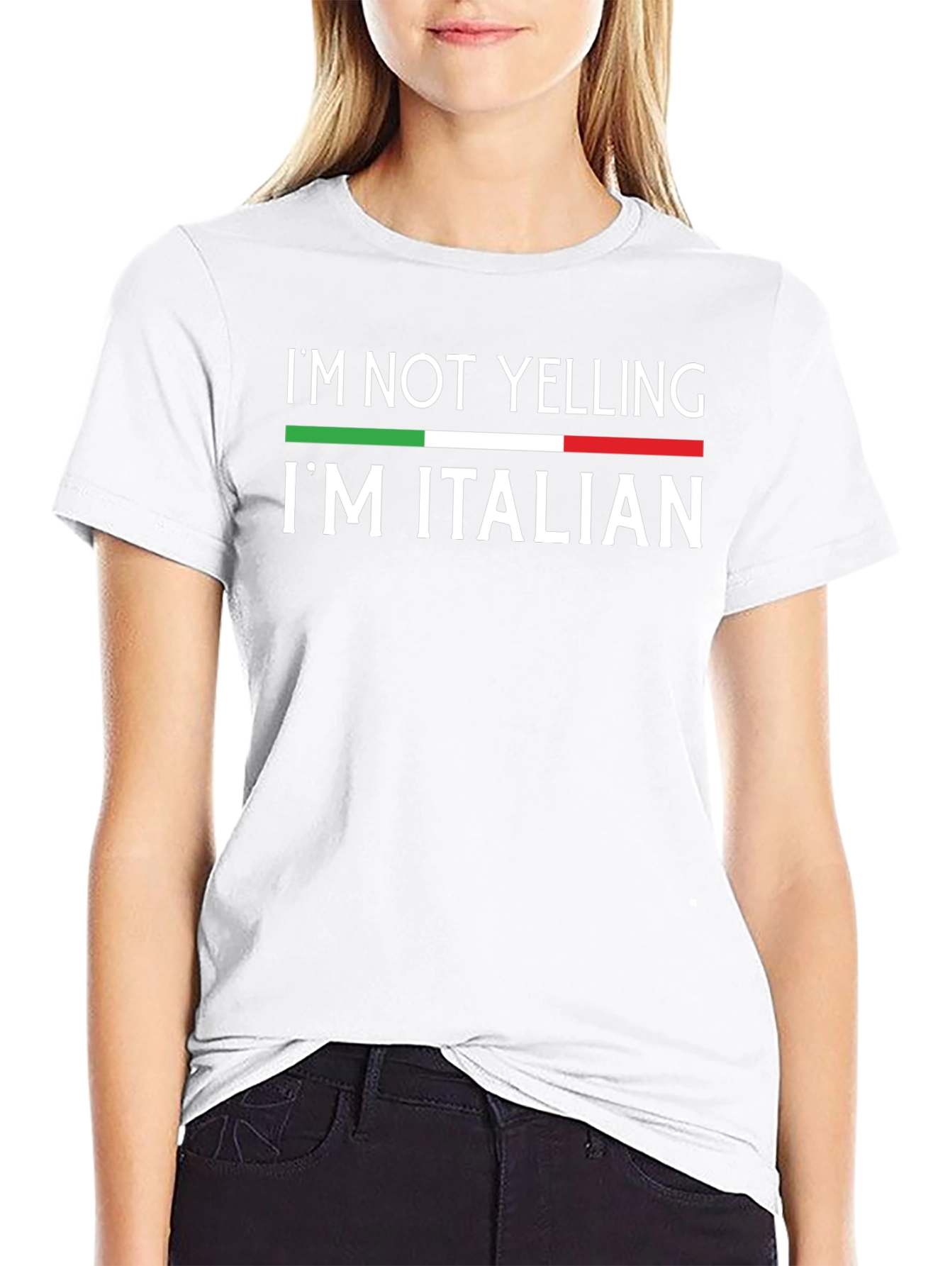 Im Not Yelling Im Italian T-Shirt