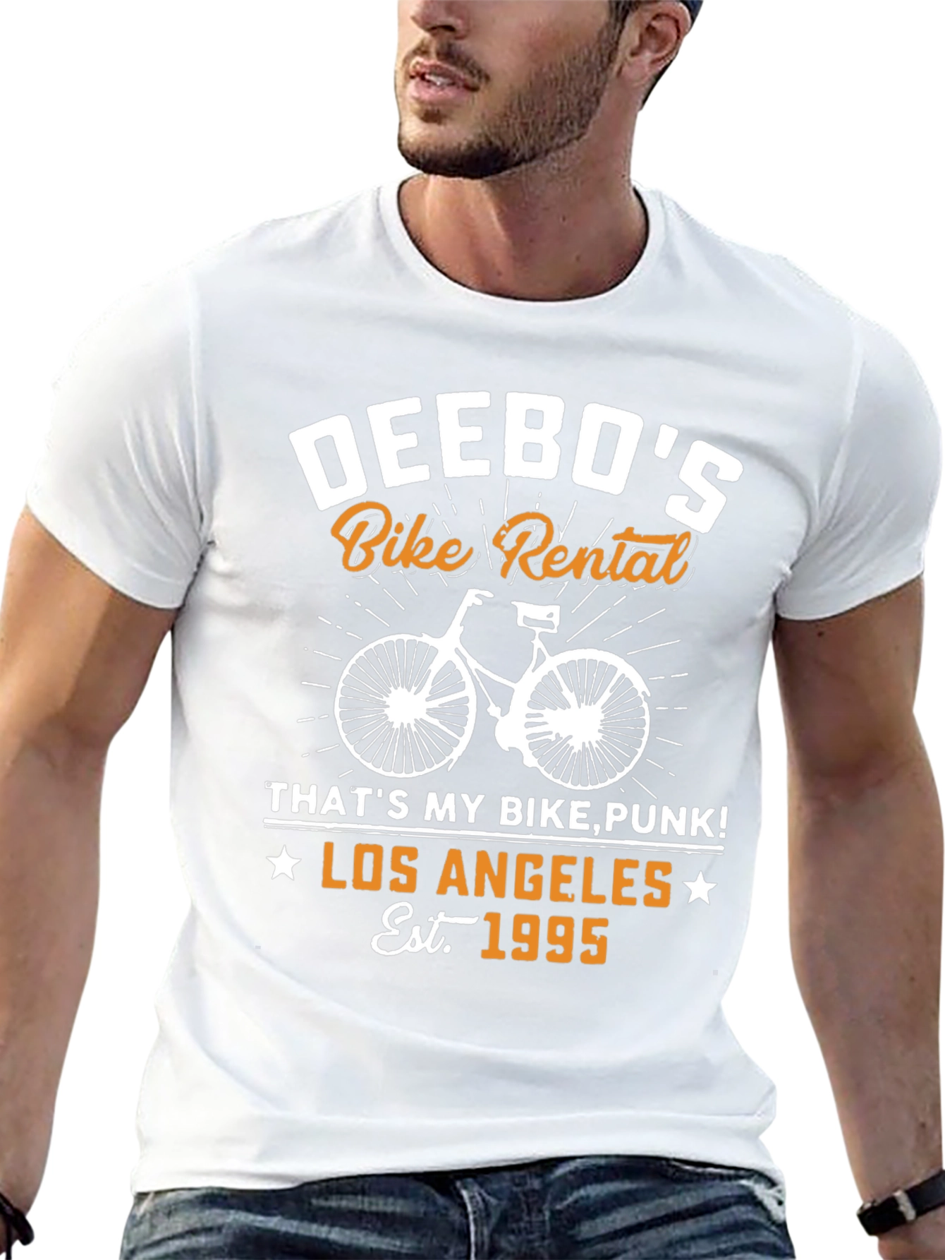 Deebos Bike Rental T-Shirt - Los Angeles 1995