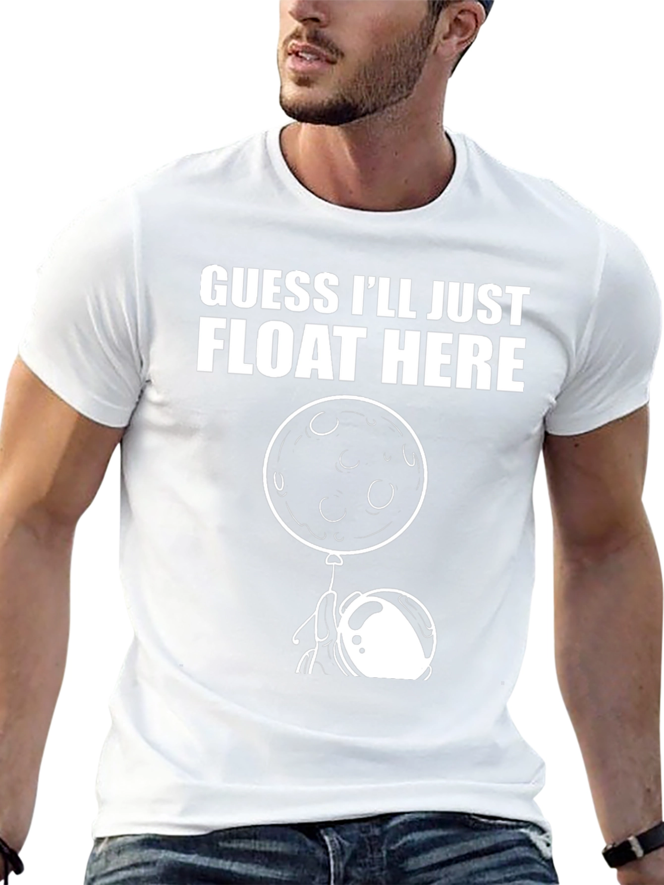 Guess Ill Just Float Here Graphic Tee