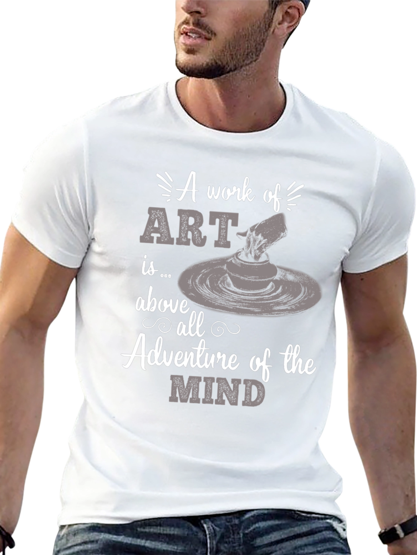 Art Adventure Mind T-Shirt - Artistic Expression Tee