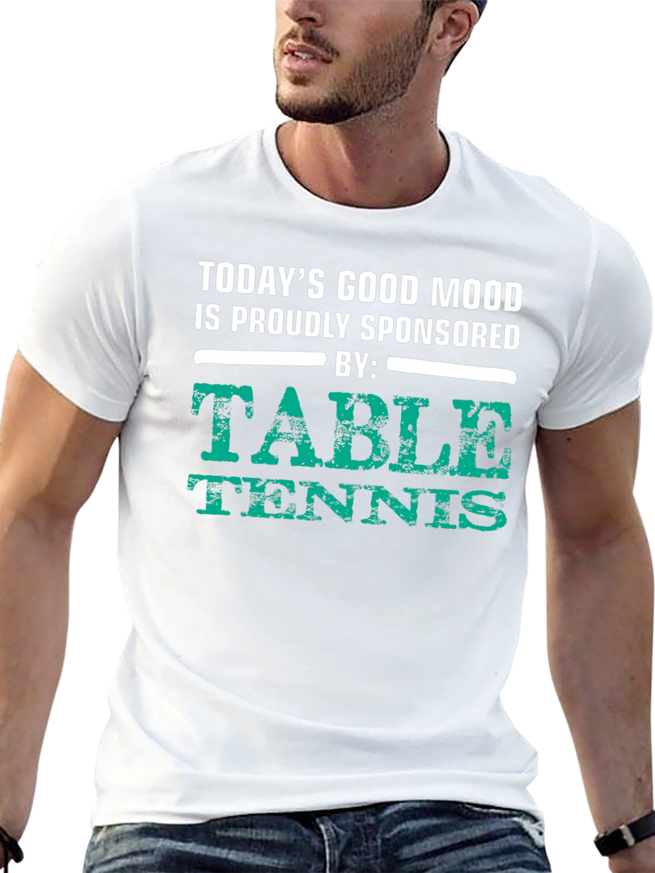 Table Tennis Sponsored T-Shirt