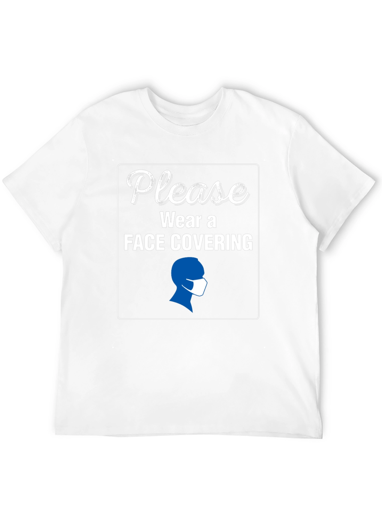 Wear a Face Covering Graphic Tee