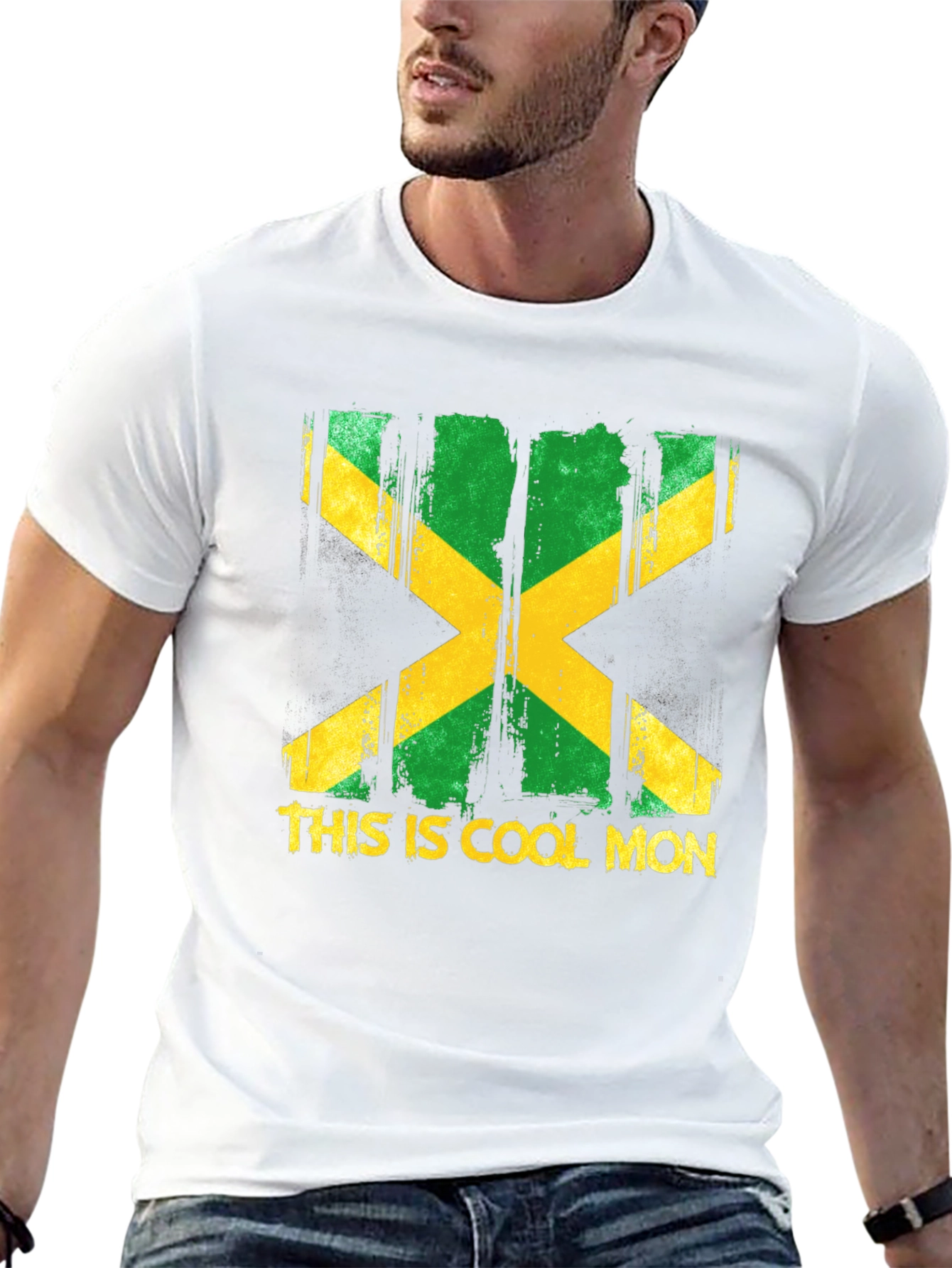 Jamaica Flag T-Shirt - This is Cool Mon!