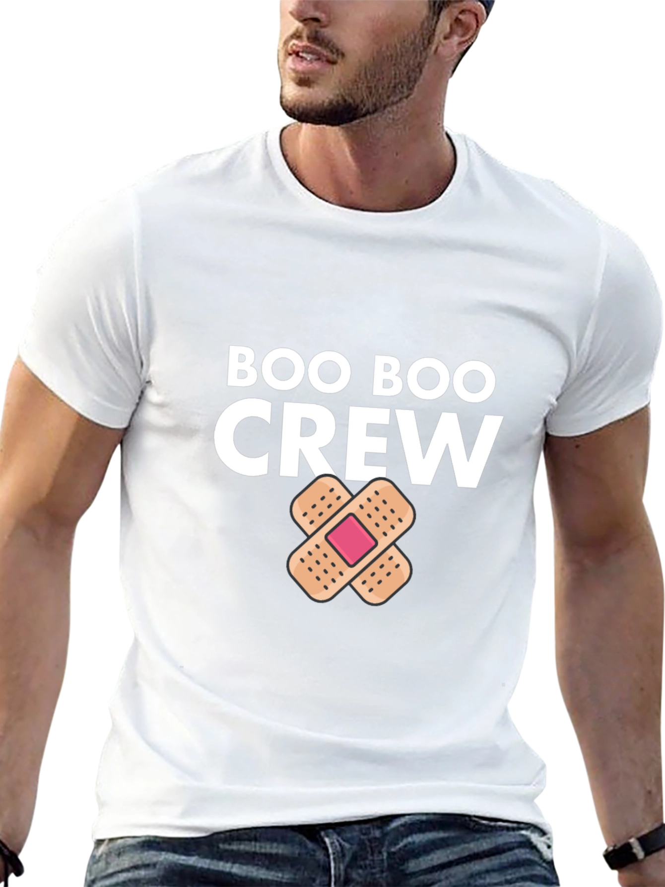 Boo Boo Crew T-Shirt Funny First Aid Graphic Tee