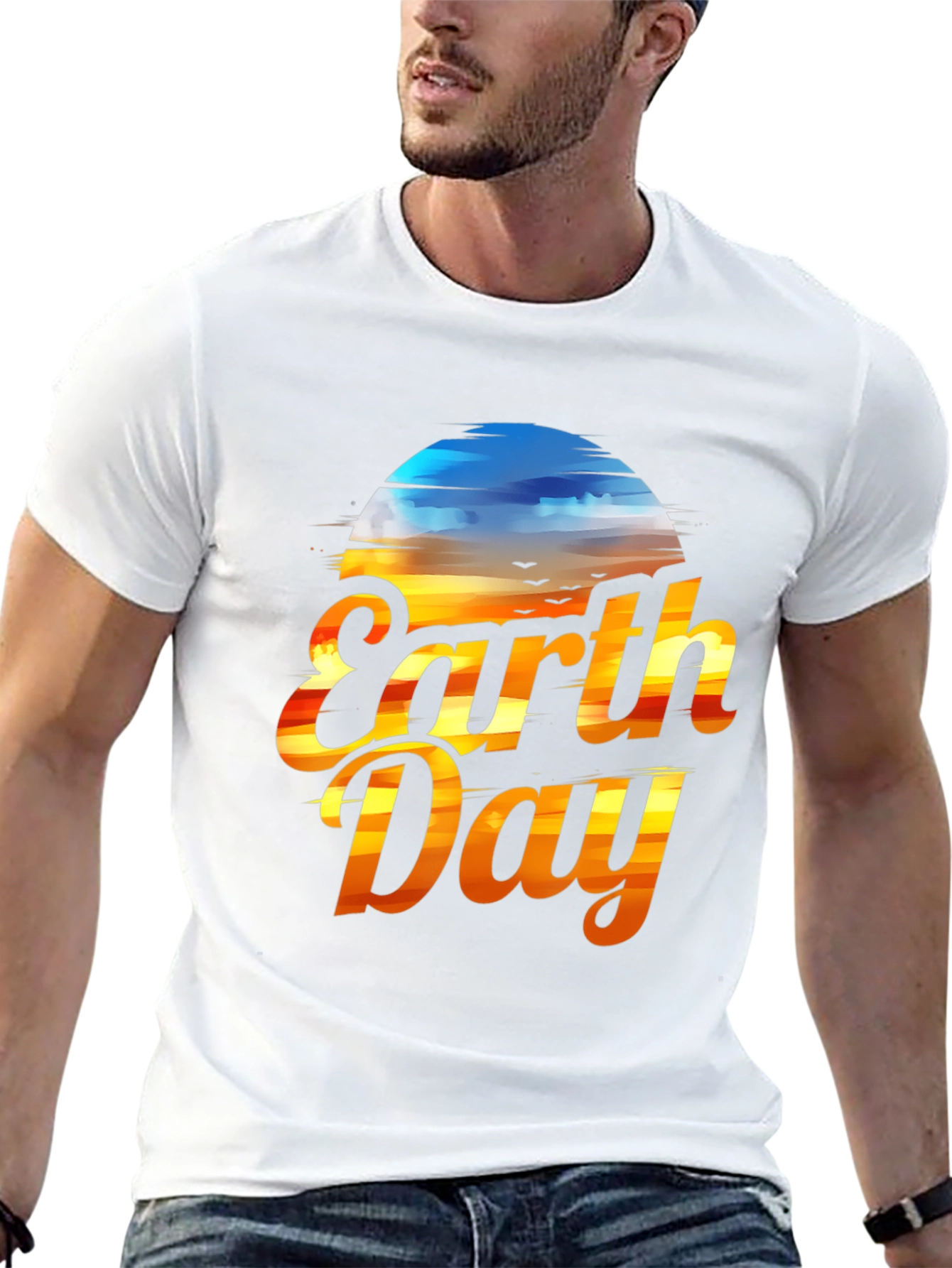 Earth Day Sunset T-Shirt