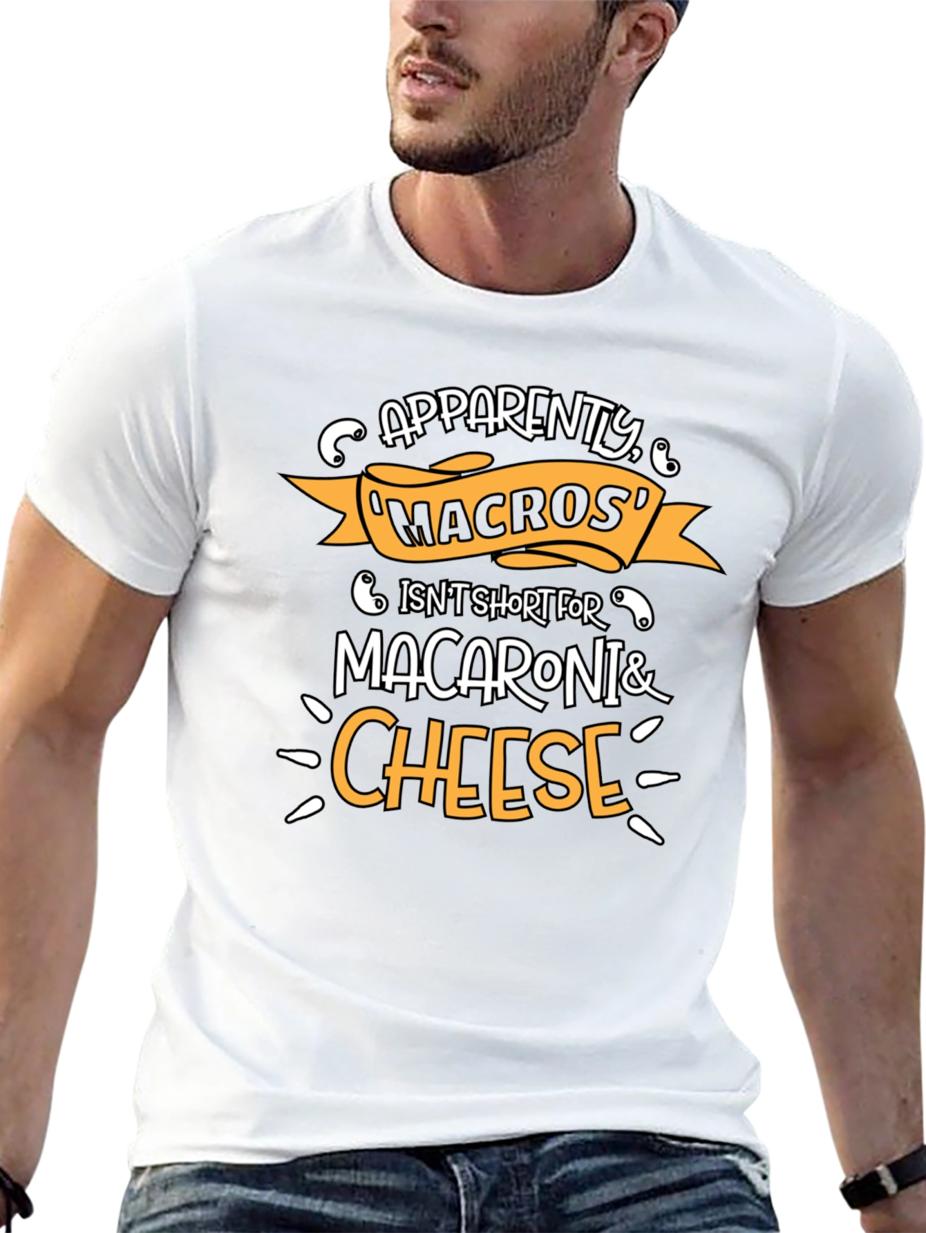Funny Macros Macaroni & Cheese T-Shirt