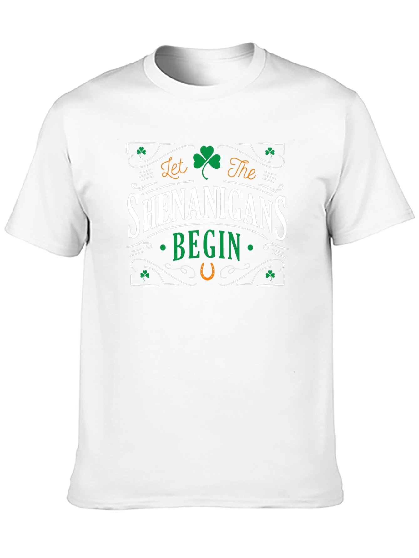 Let the Shenanigans Begin Black T-Shirt