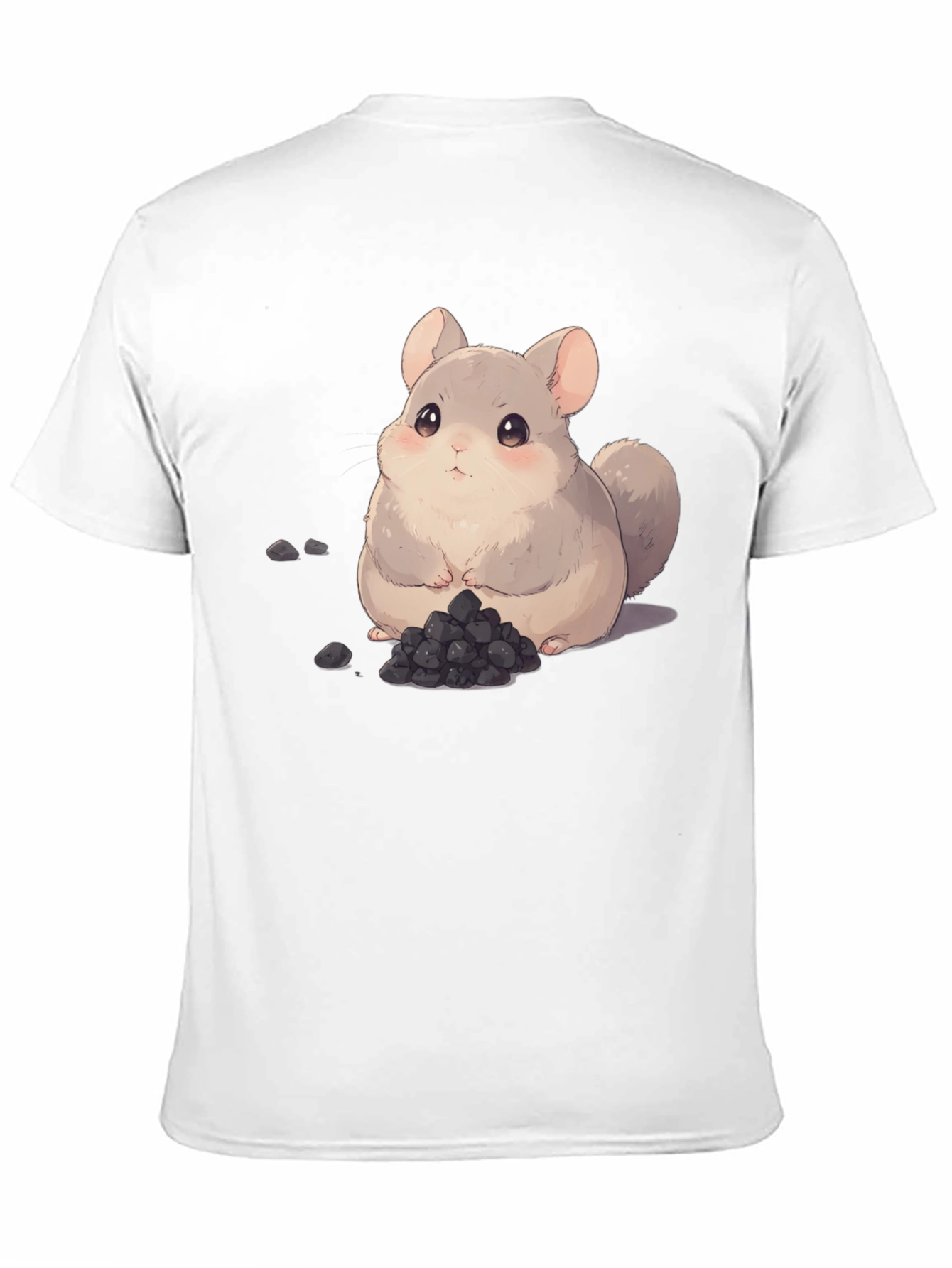 Cute Chinchilla Cartoon Graphic Tee