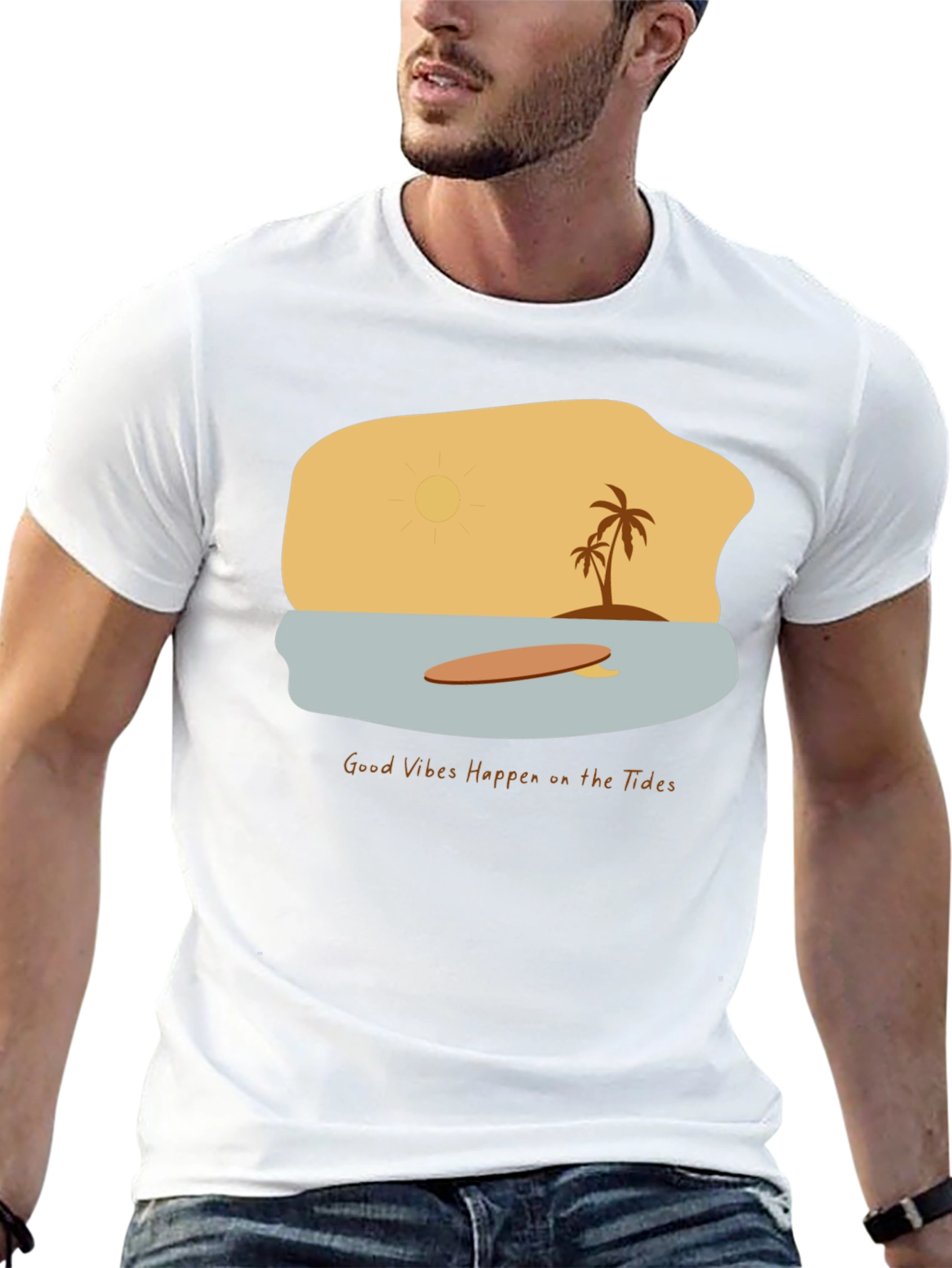 Vibes on the Tides Surf Tee