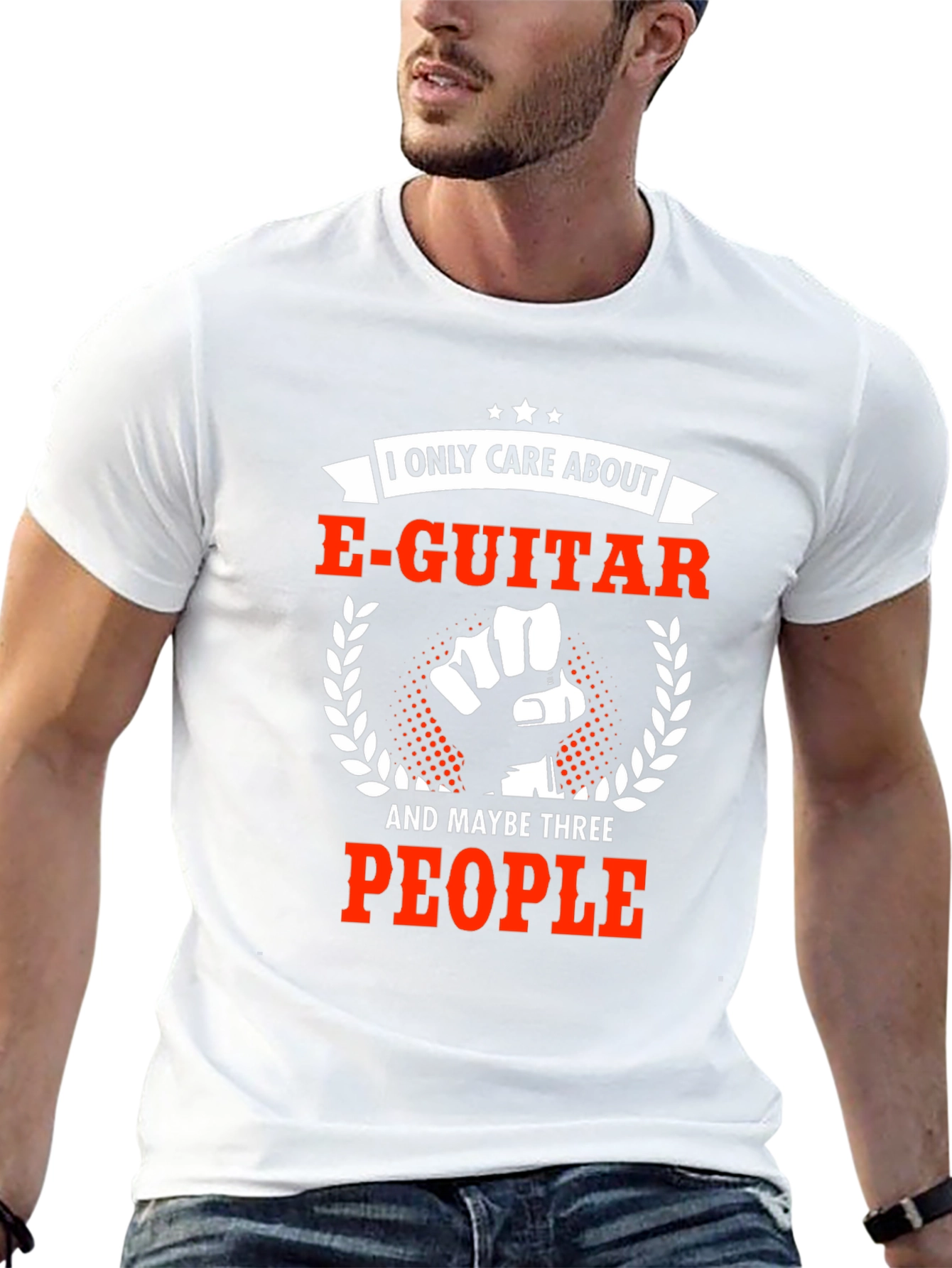 E-Guitar & Three People Tee