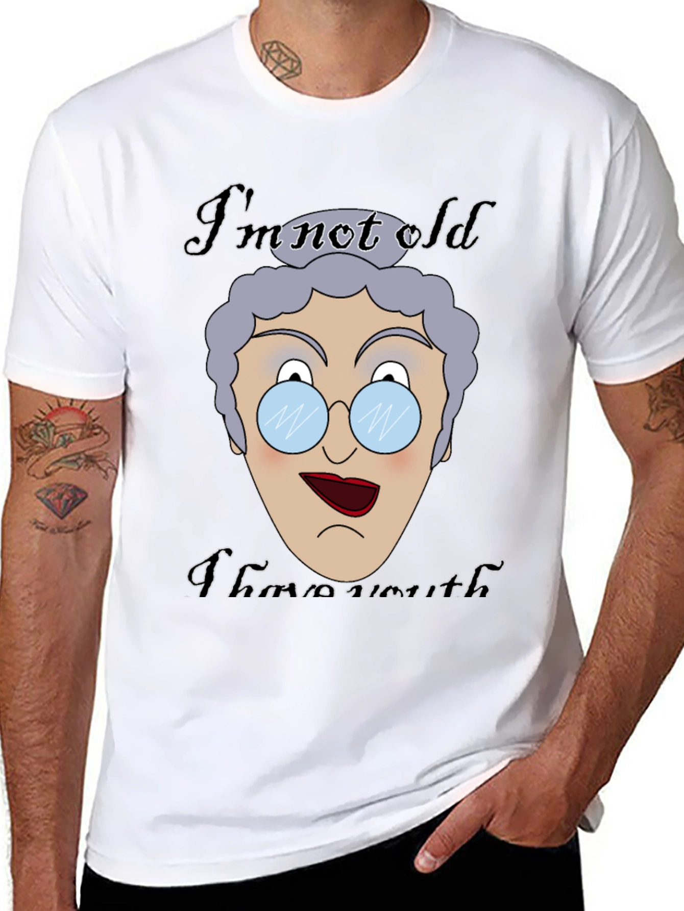 Sassy Grandma Graphic T-Shirt - Funny Statement Tee