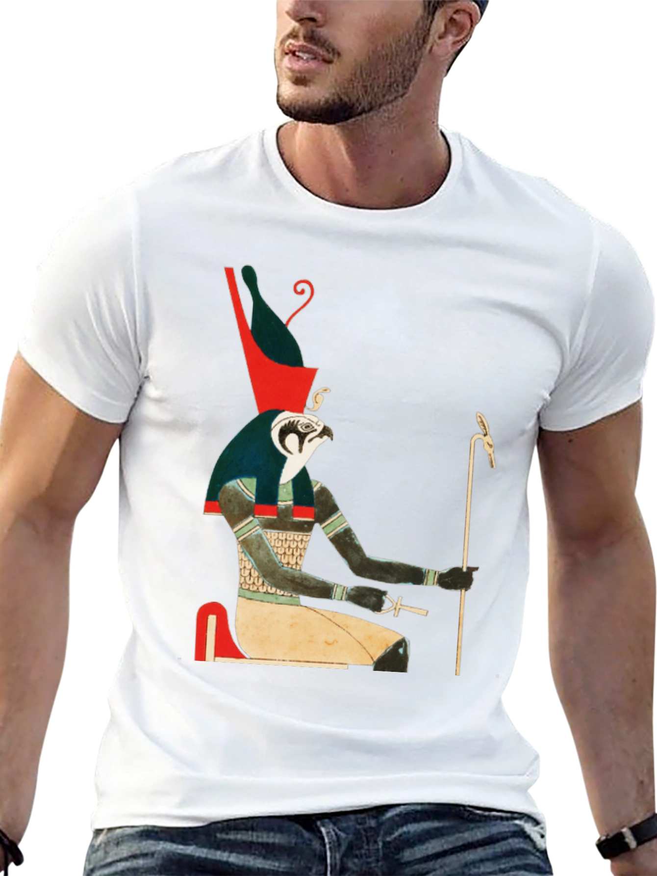 Egyptian God Graphic Tee - Cool Ancient Egypt T-Shirt