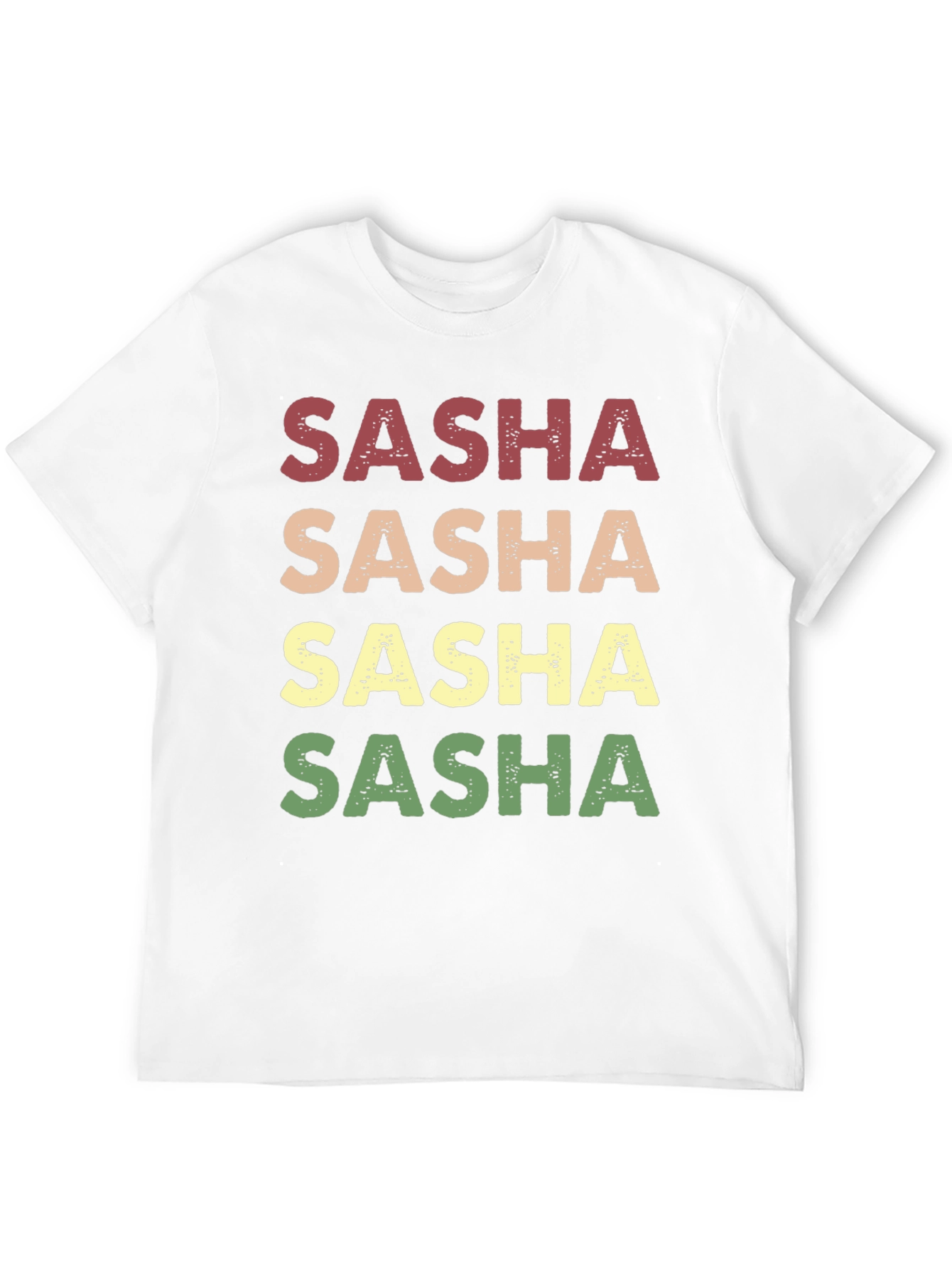 Sasha Retro Name T-Shirt