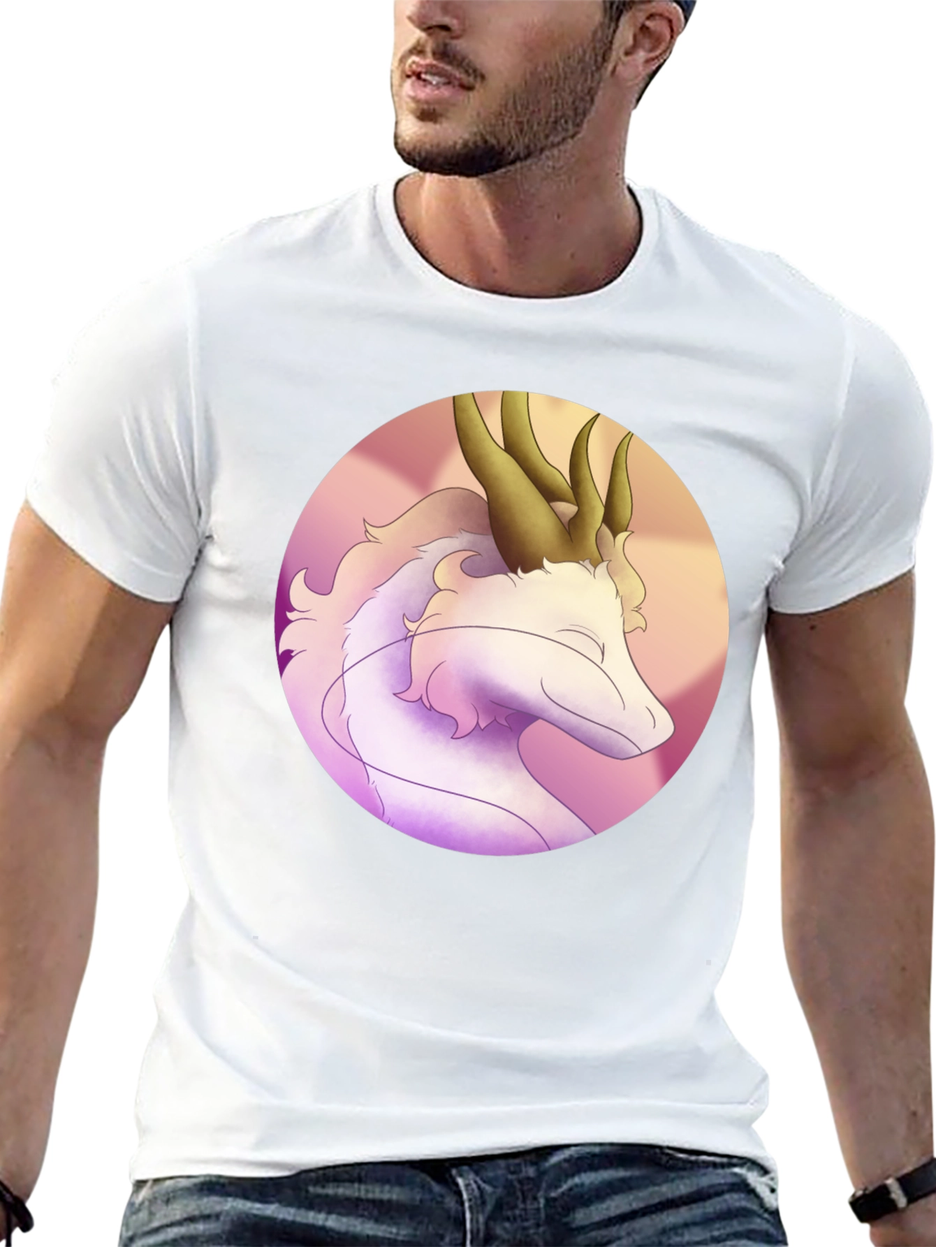 Dragon Art Tee - Fantasy Graphic T-Shirt