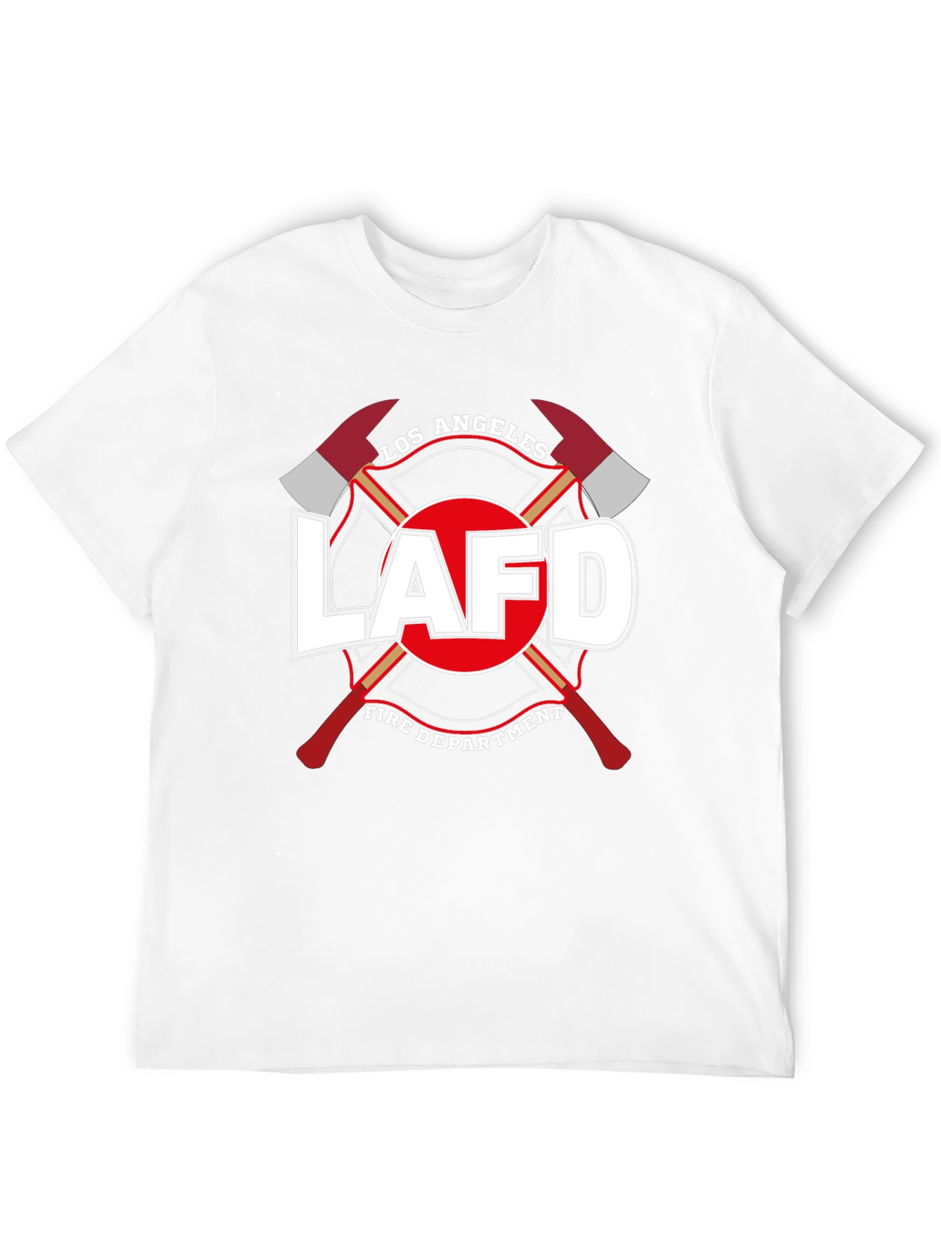 LAFD Los Angeles Fire Department Black T-Shirt