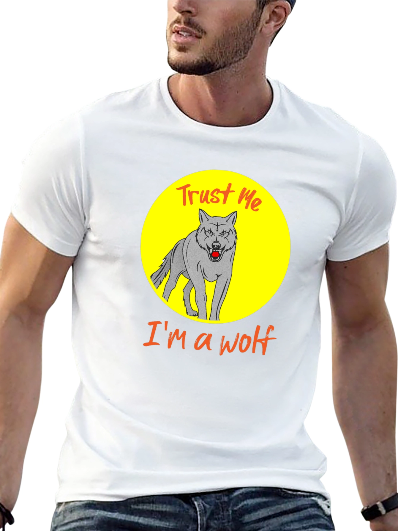 Trust Me Im A Wolf Graphic Tee