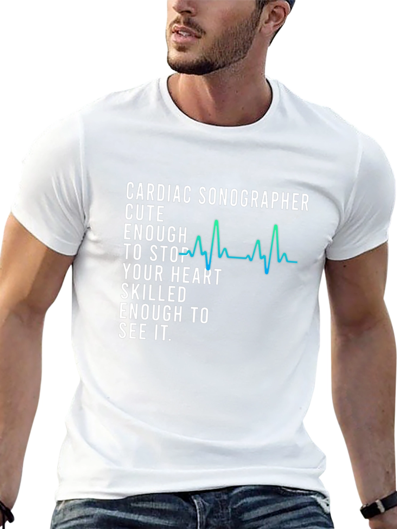 Cardiac Sonographer Novelty Tee