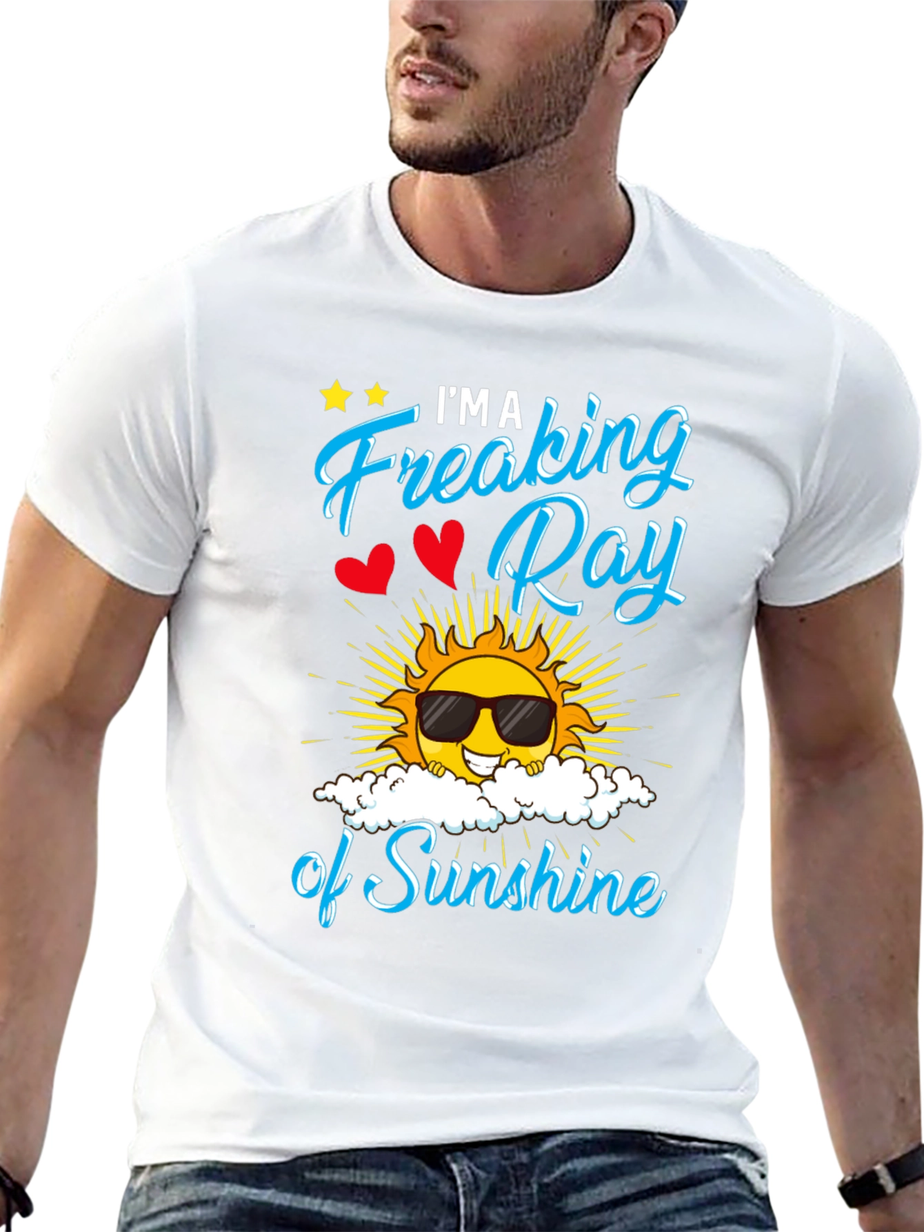 Freaking Ray of Sunshine Graphic T-Shirt