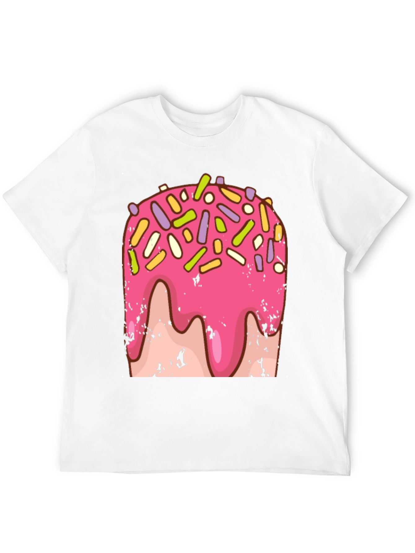 Donut Glaze Graphic Tee - Unisex Casual T-Shirt