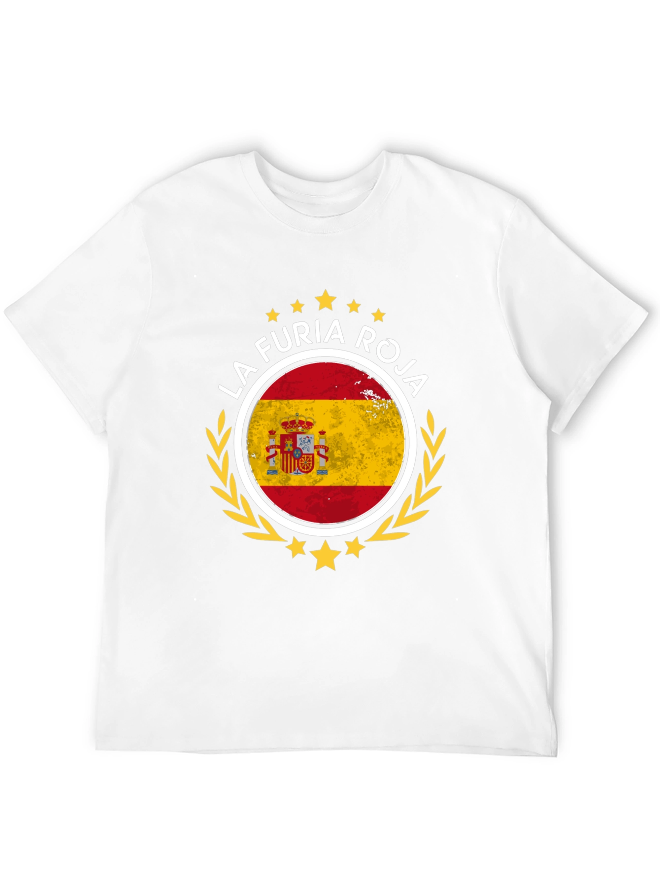 La Furia Roja Spain Flag Graphic T-Shirt