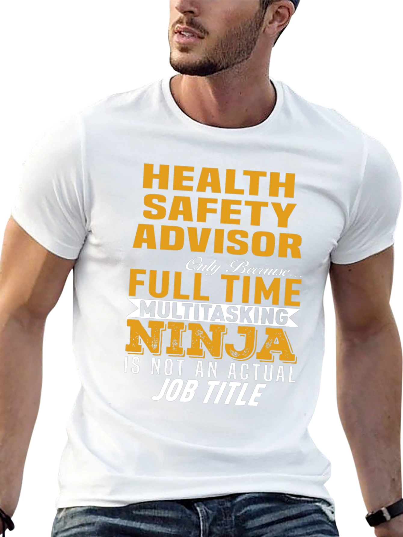 Health Safety Advisor Ninja T-Shirt
