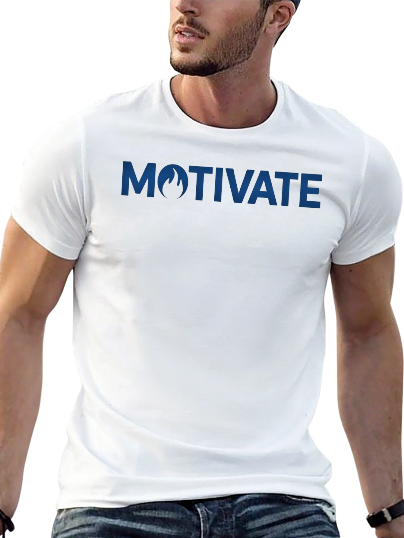 Motivate Graphic T-Shirt - Black