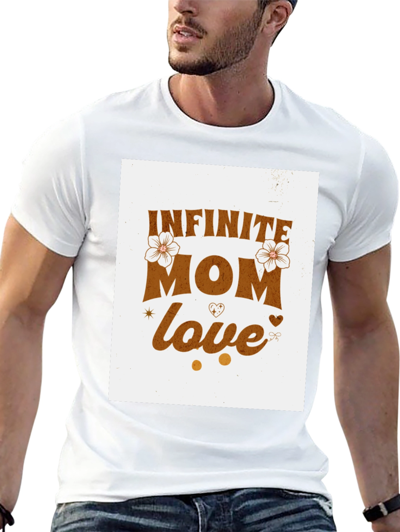 Infinite Mom Love T-Shirt - Black