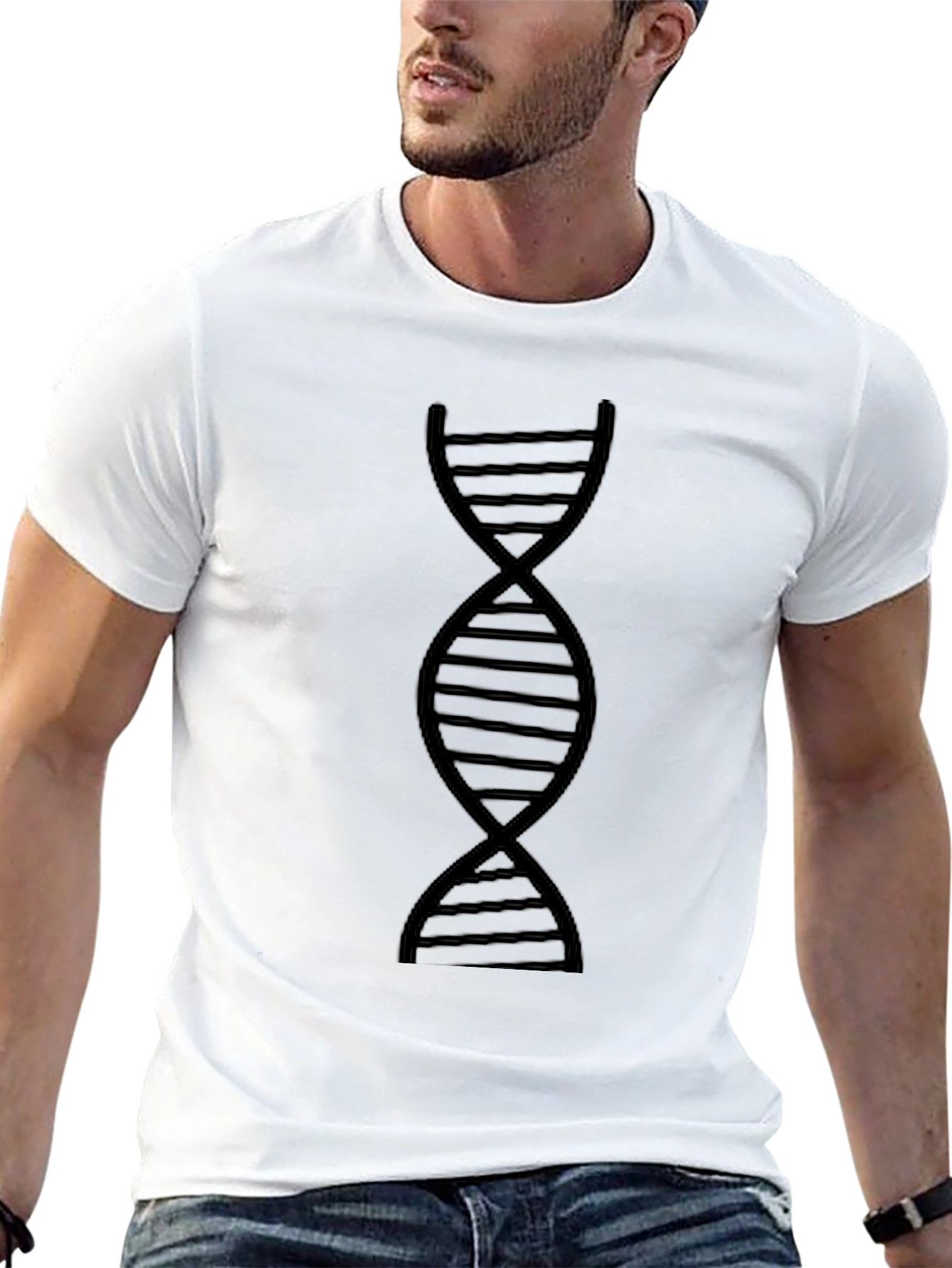 DNA Graphic Tee - Black
