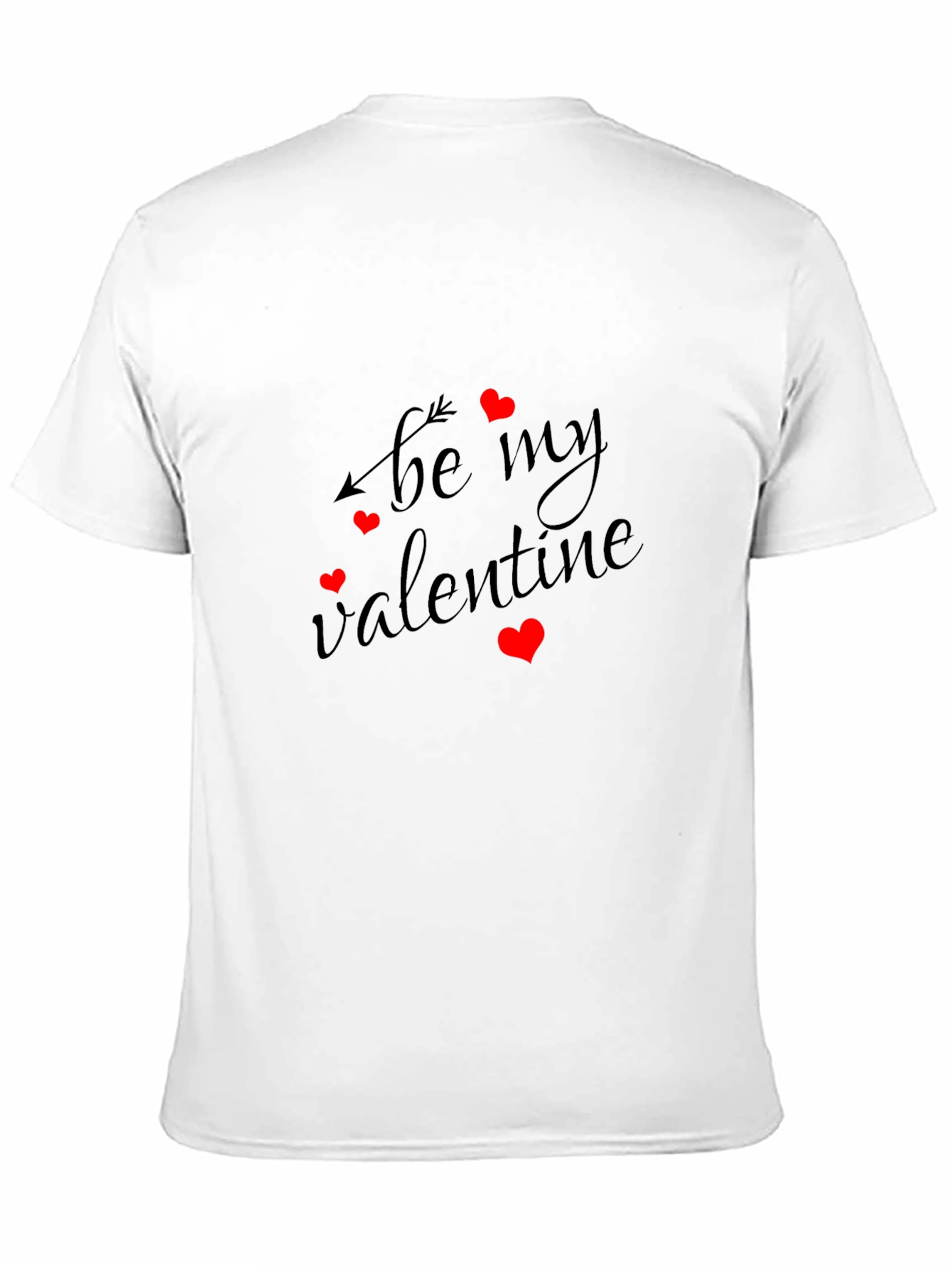 Be My Valentine Black T-Shirt