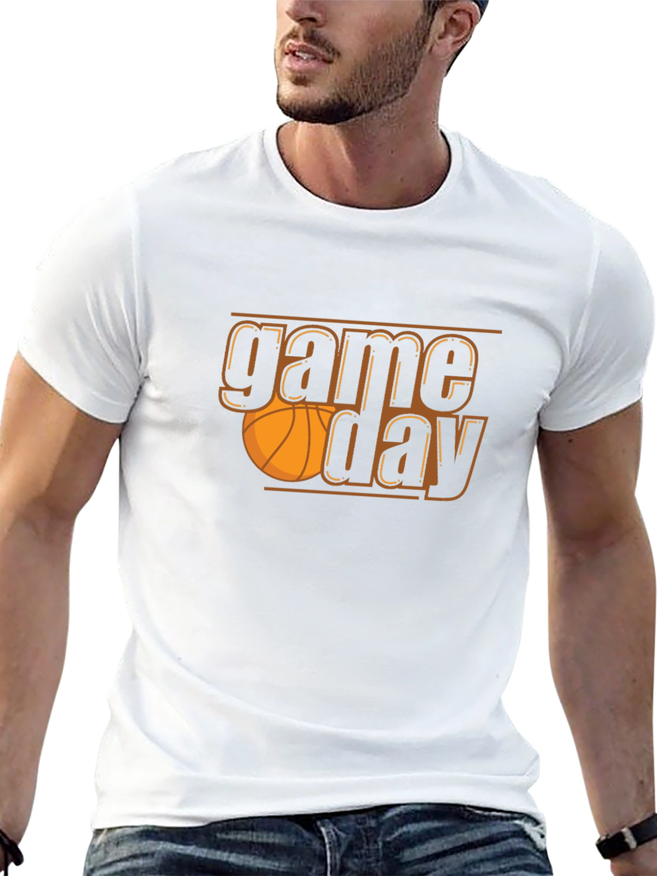 Game Day Basketball Graphic Tee - Stylish & Comfy