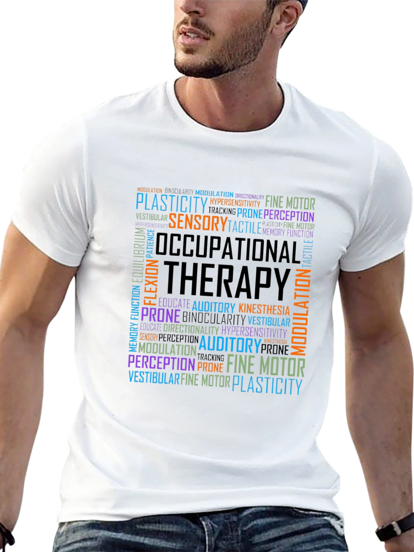 Occupational Therapy Word Art T-Shirt