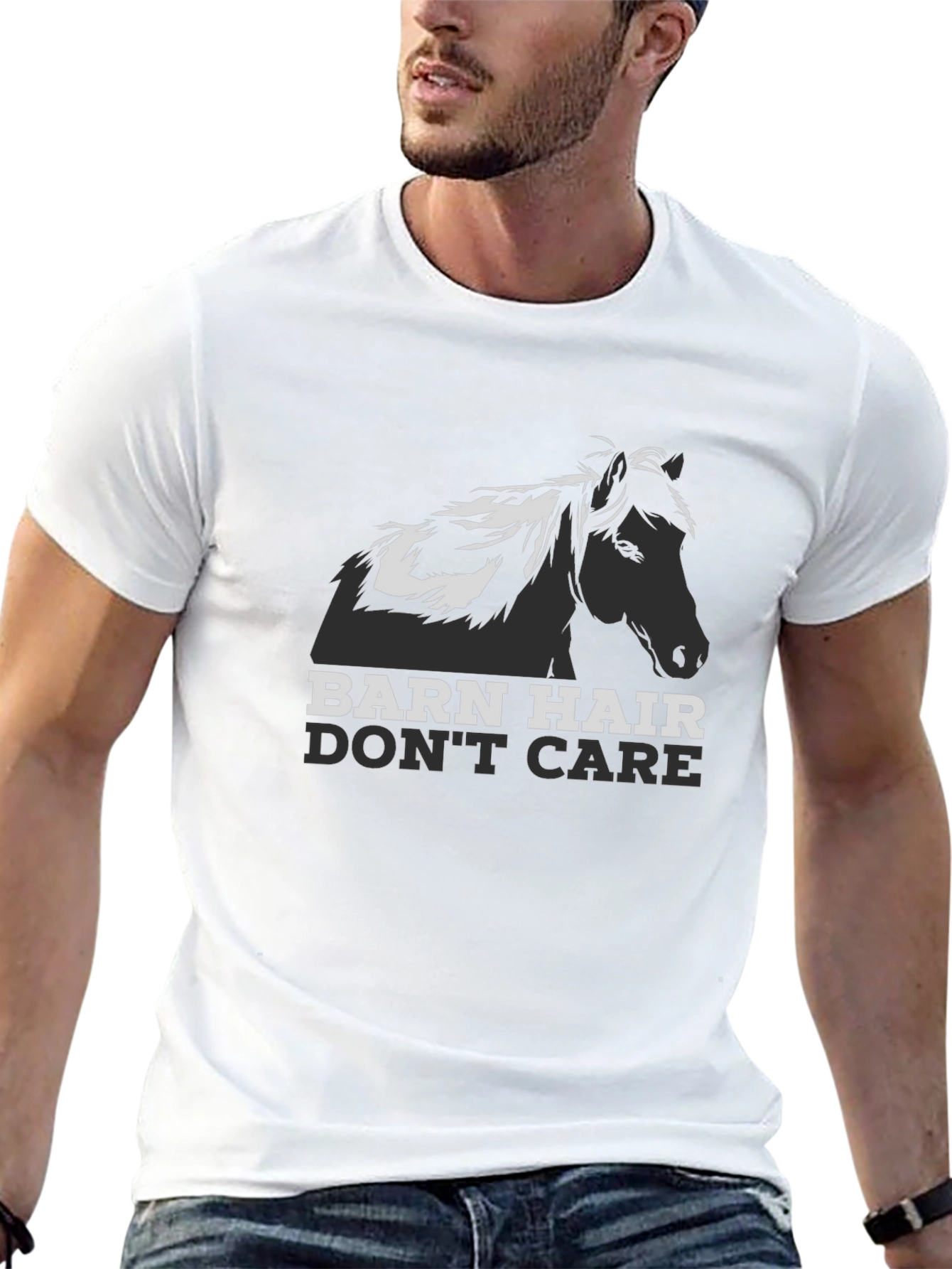 Barn Hair Dont Care Graphic Tee