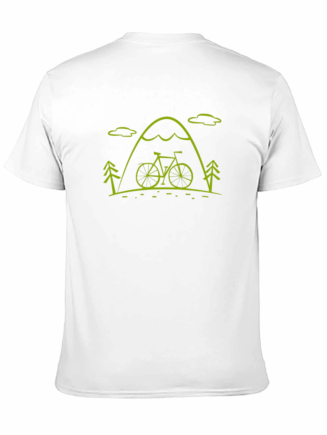 Mountain Bike Graphic Tee - Nature Lover Shirt