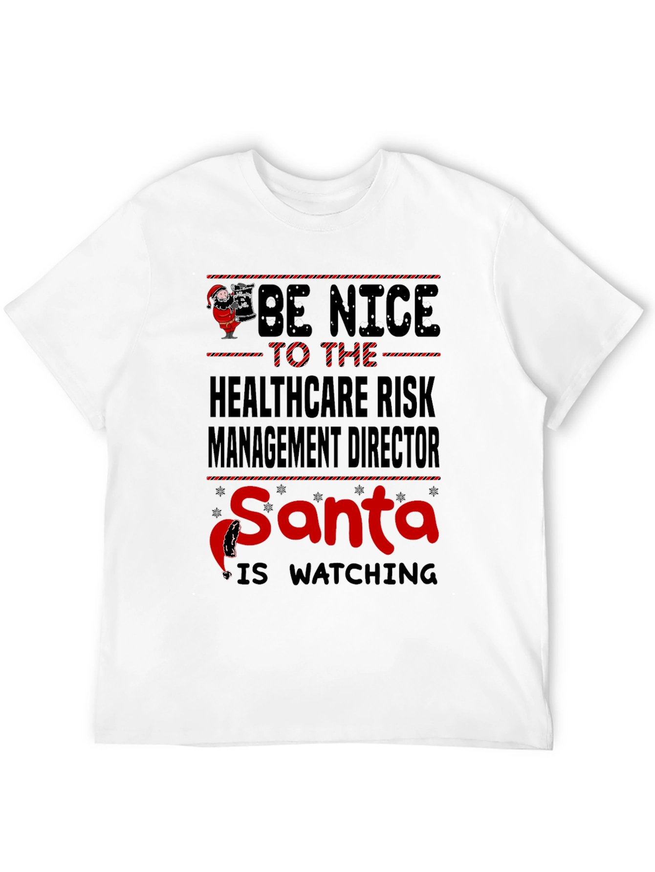 Healthcare Risk Manager Santa T-Shirt
