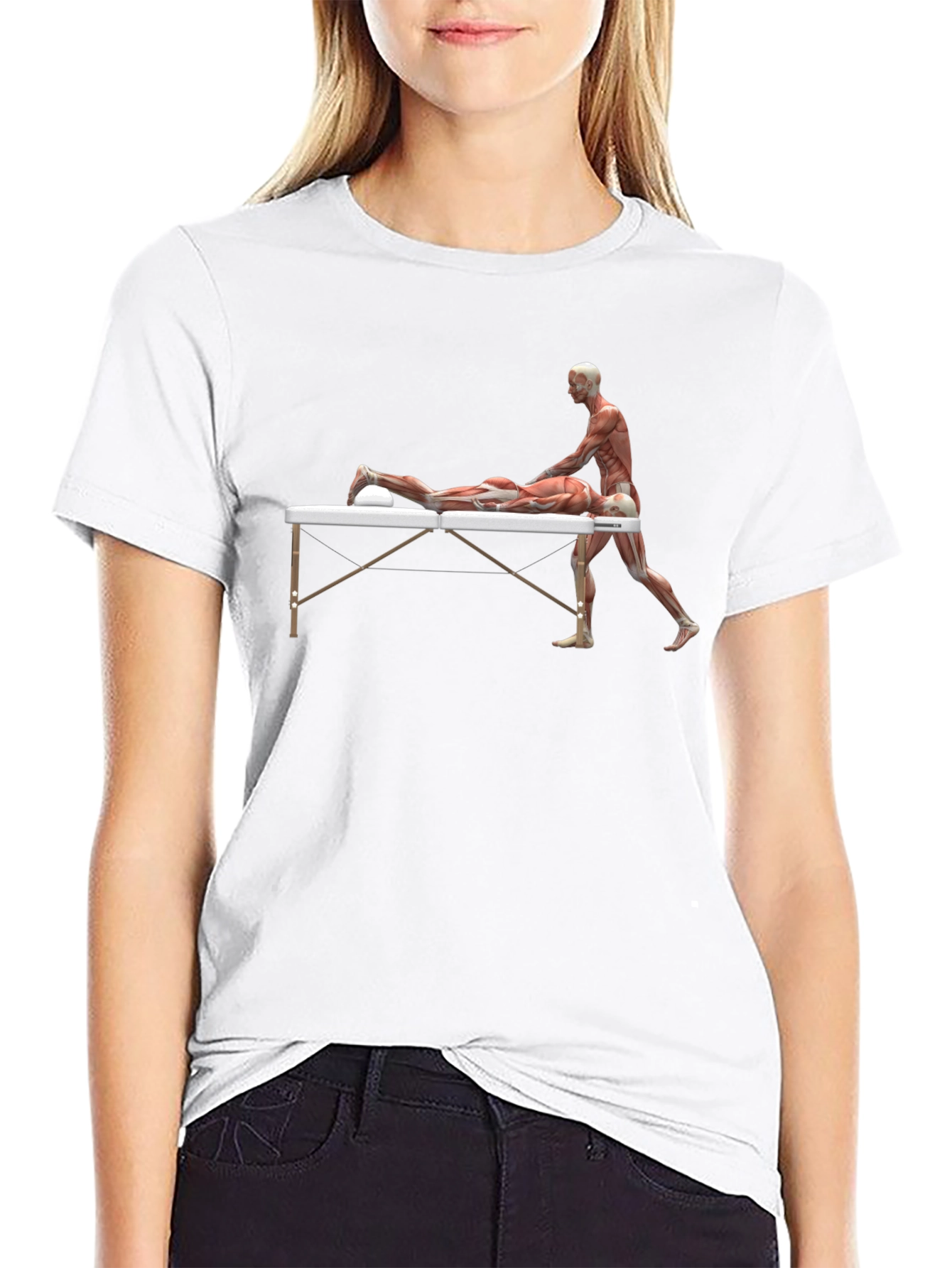 Anatomical Massage Therapy T-Shirt