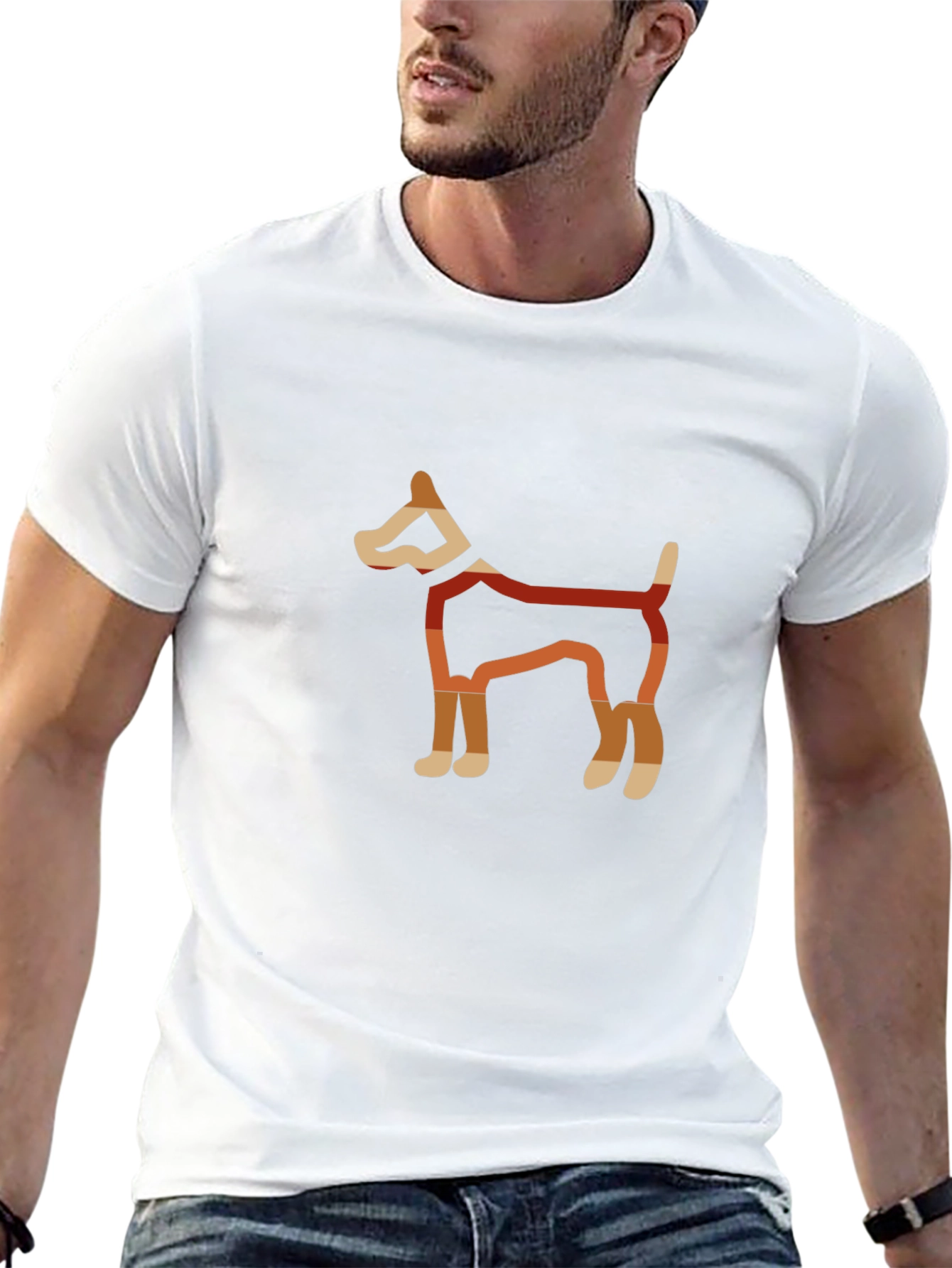 Dog Graphic T-Shirt - Stylish and Comfortable
