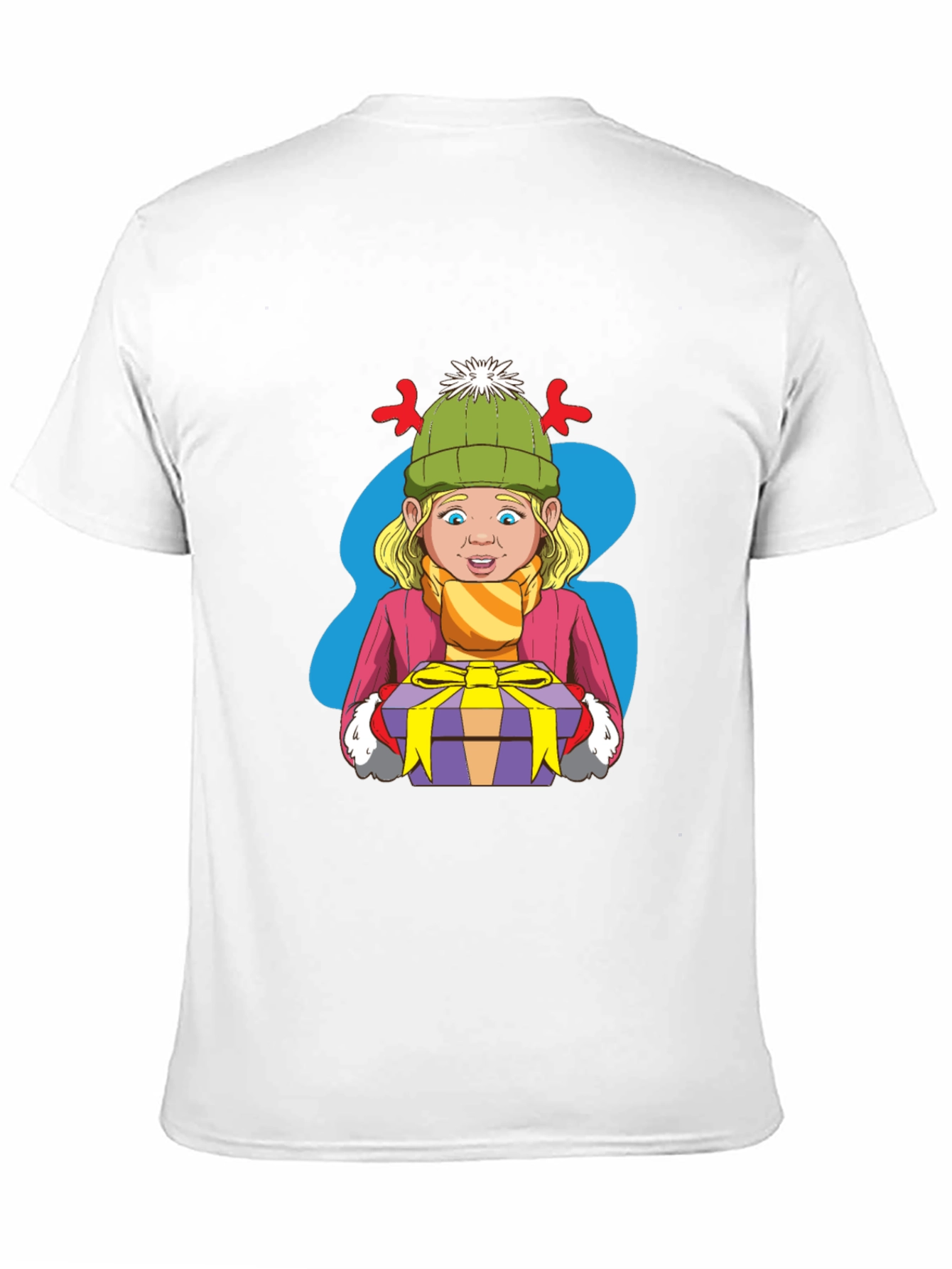 Festive Cartoon Graphic Tee