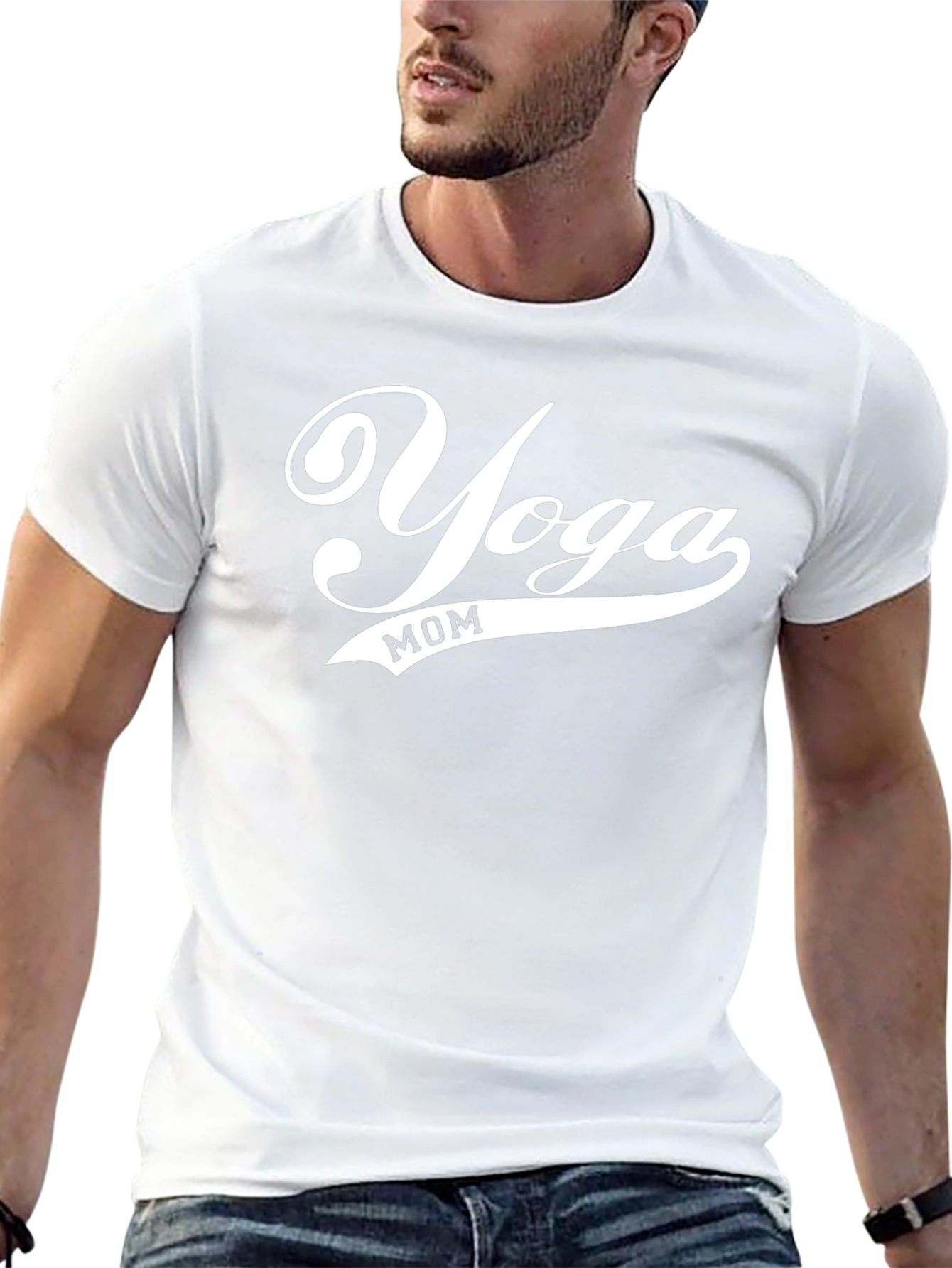 Yoga Mom Black T-Shirt