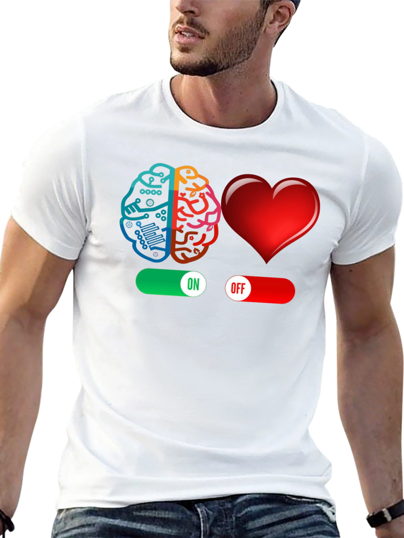 Brain On Heart Off T-Shirt