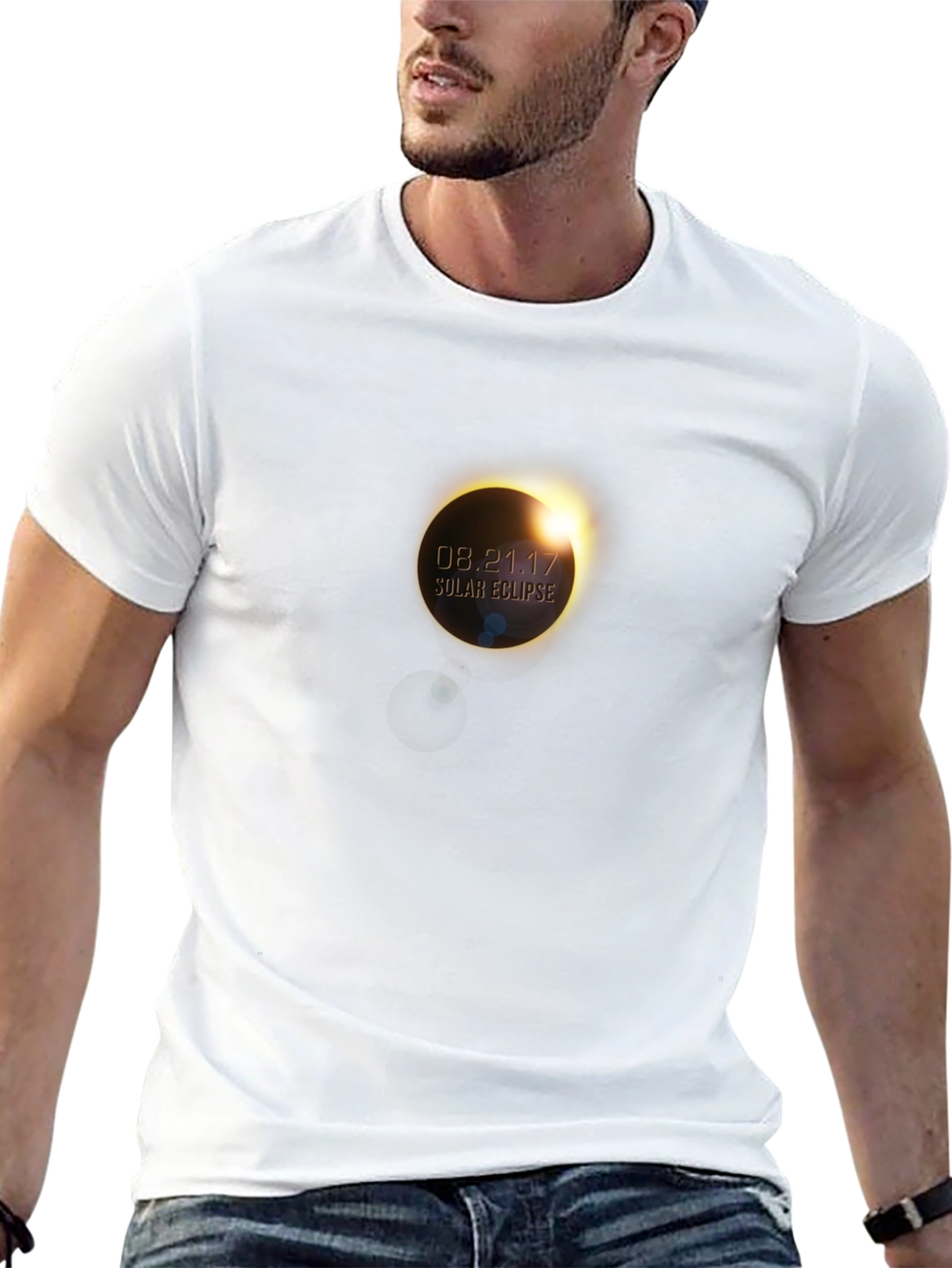 Solar Eclipse 08.21.17 Black T-Shirt