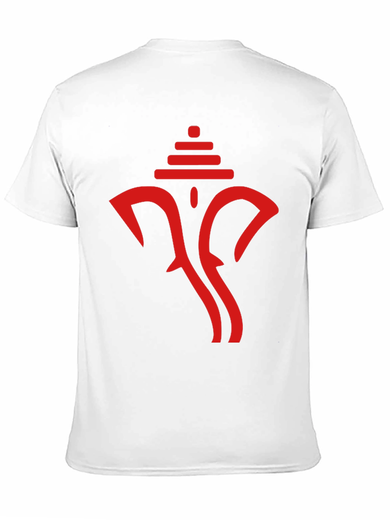 Modern Ganesha Graphic Tee - Black