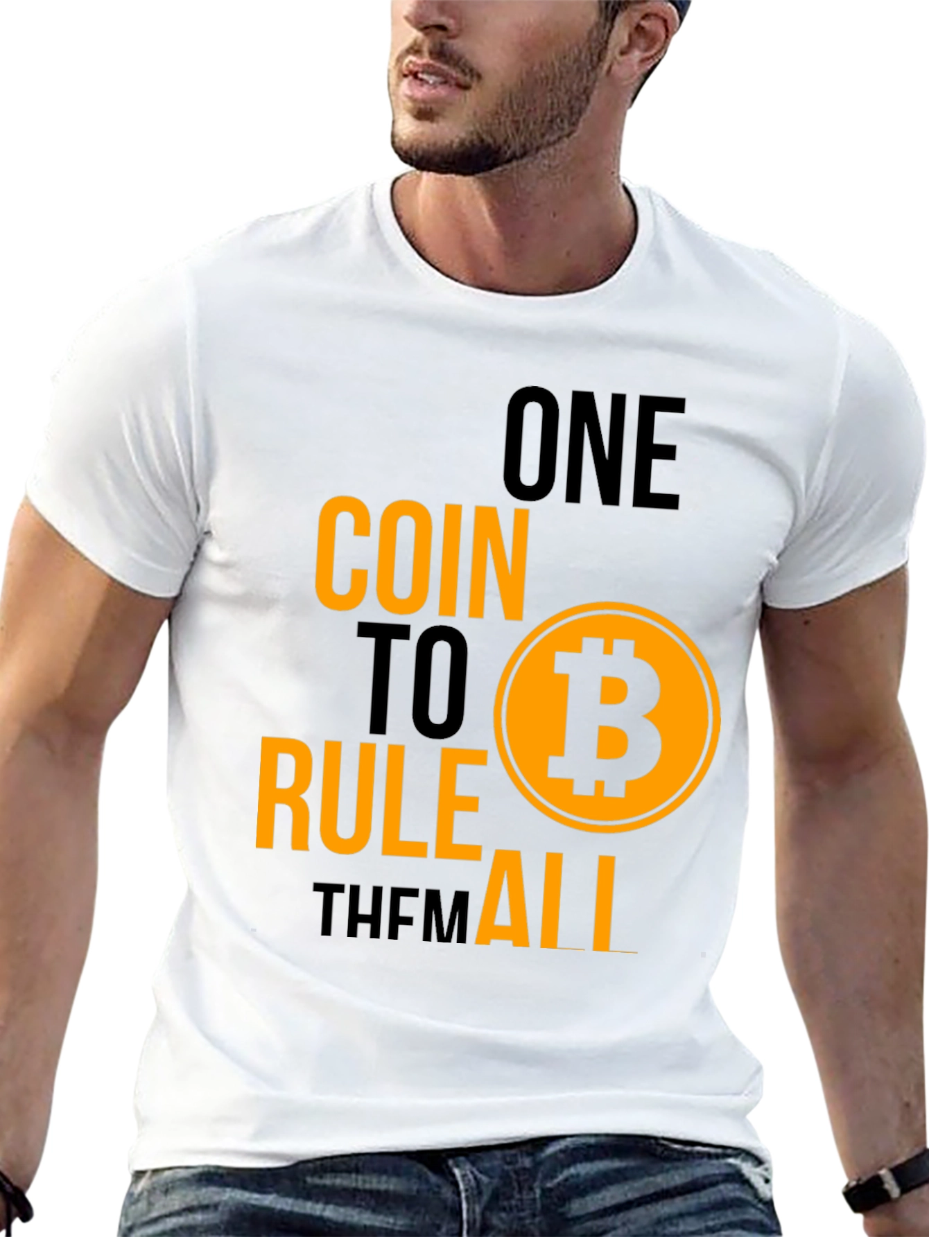 Bitcoin T-Shirt - One Coin to Rule Them All