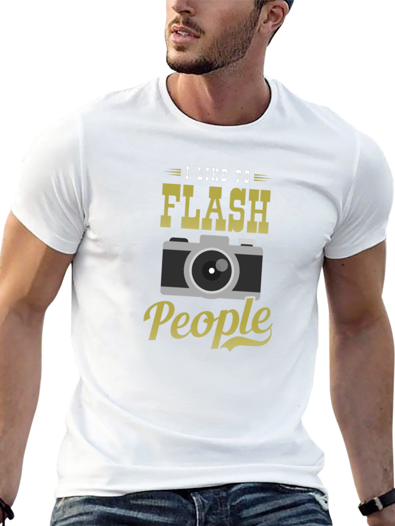 I Like to Flash People Graphic T-Shirt