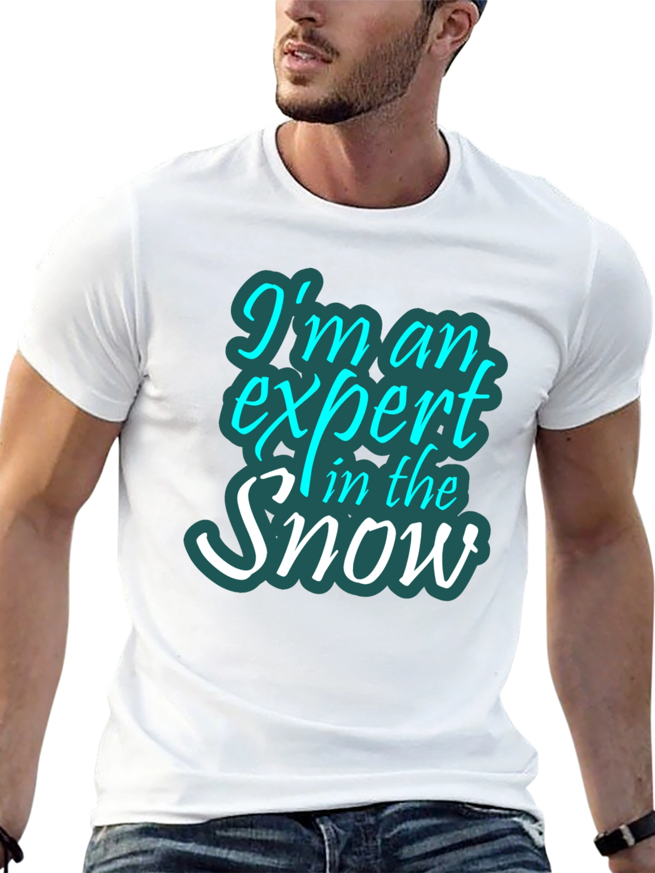 Expert in the Snow Graphic Tee - Black