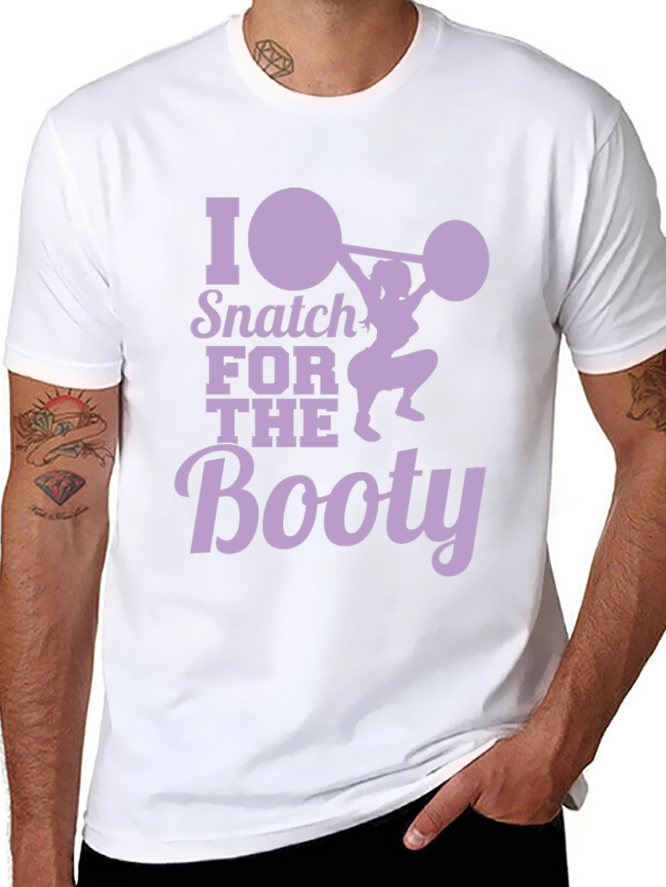 I Snatch For The Booty Gym T-Shirt